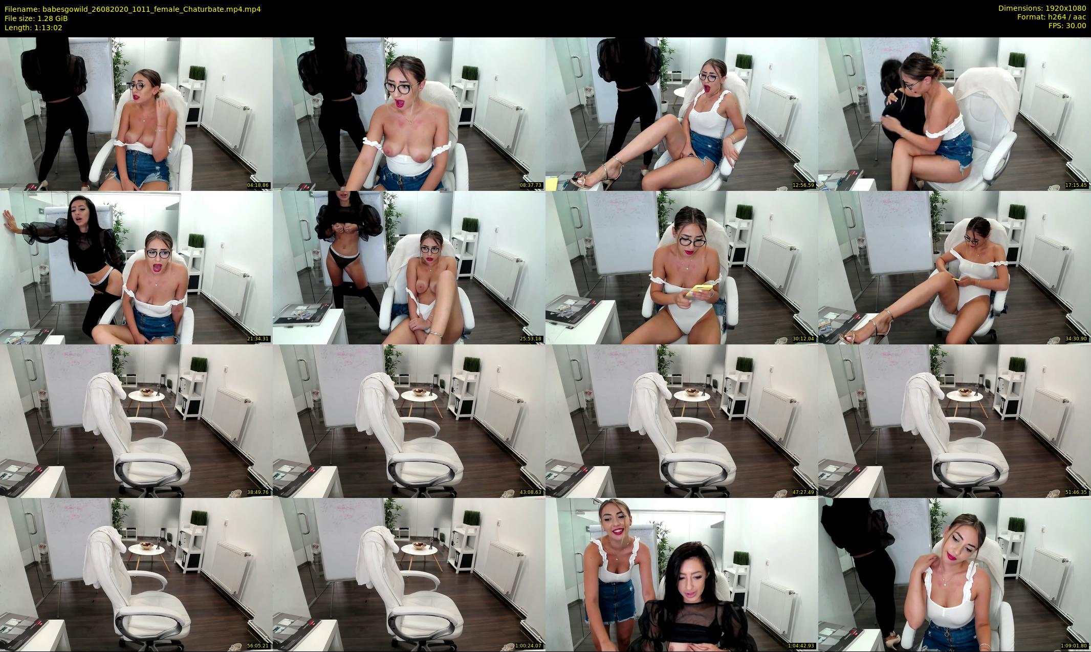 babesgowild — 74 minute Chaturbate couple cam show recording, 1080p, Aug 26, 2020