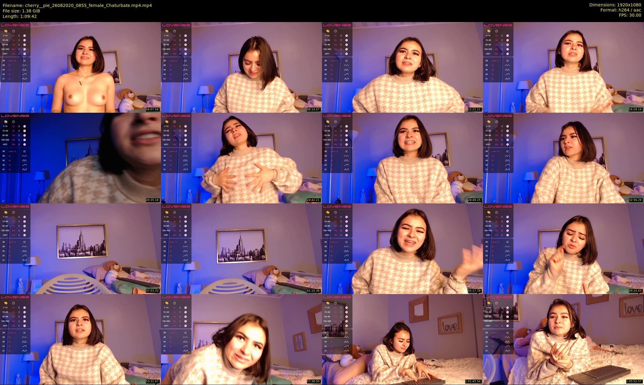 cherry__pie — 70 minute Chaturbate female cam show recording, 1080p, Aug 26, 2020