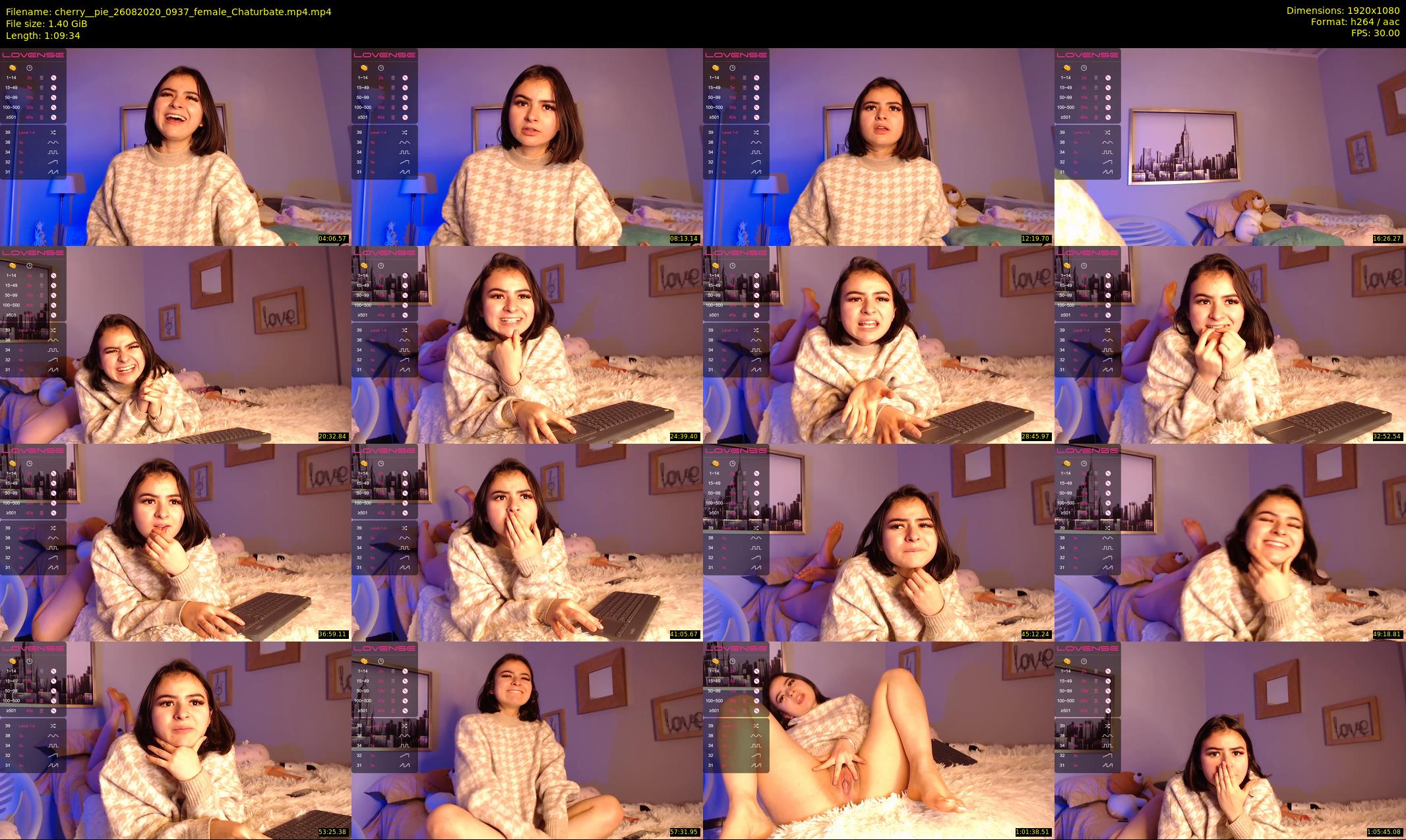 cherry__pie — 70 minute Chaturbate female cam show recording, 1080p, Aug 26, 2020