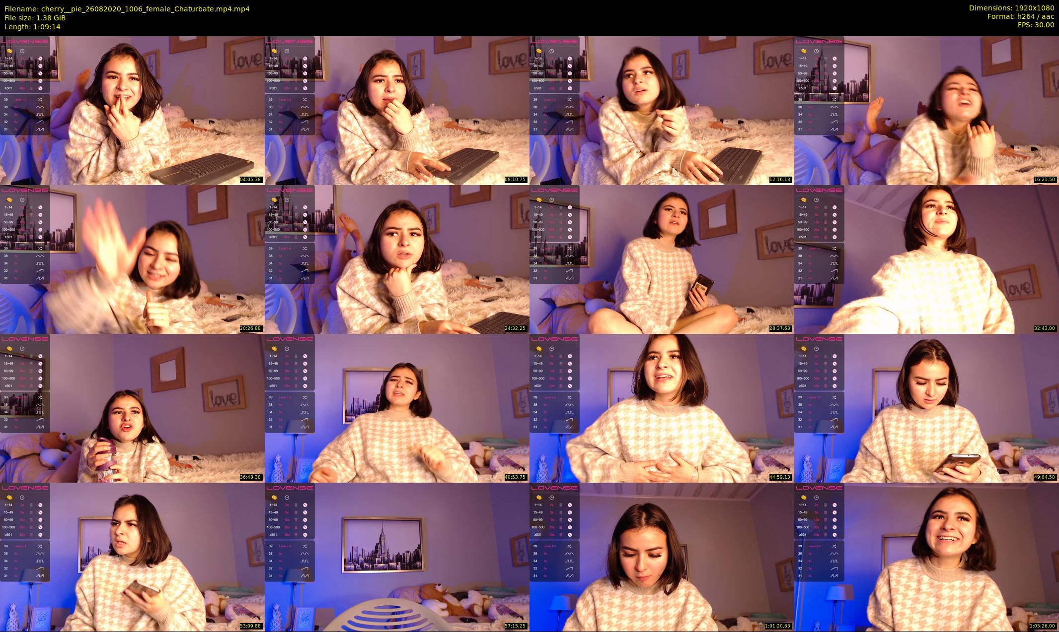 cherry__pie — 70 minute Chaturbate female cam show recording, 1080p, Aug 26, 2020