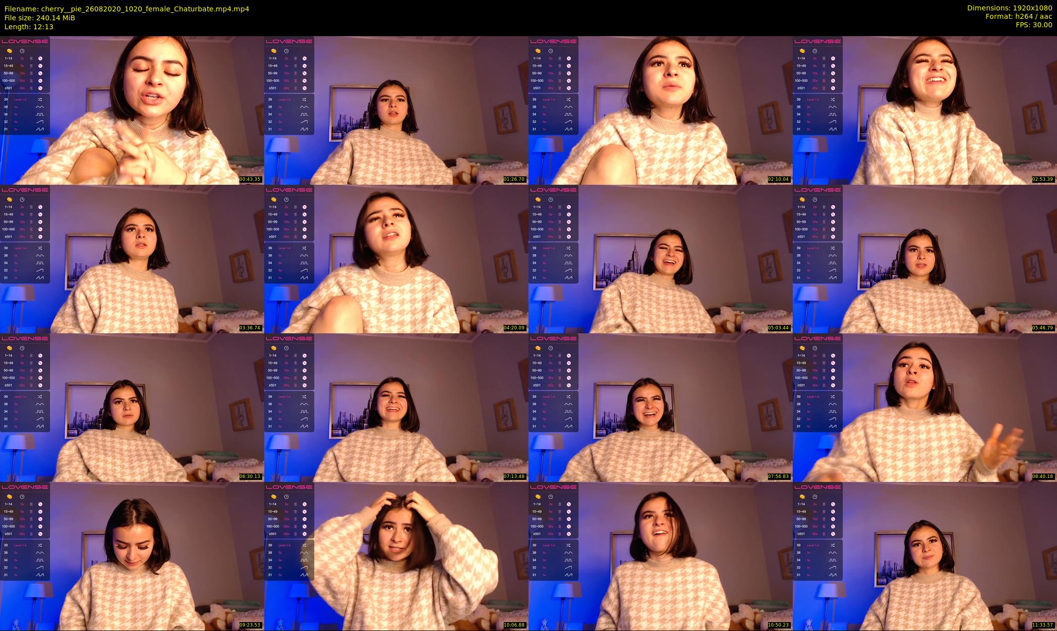 cherry__pie — 13 minute Chaturbate female cam show recording, 1080p, Aug 26, 2020