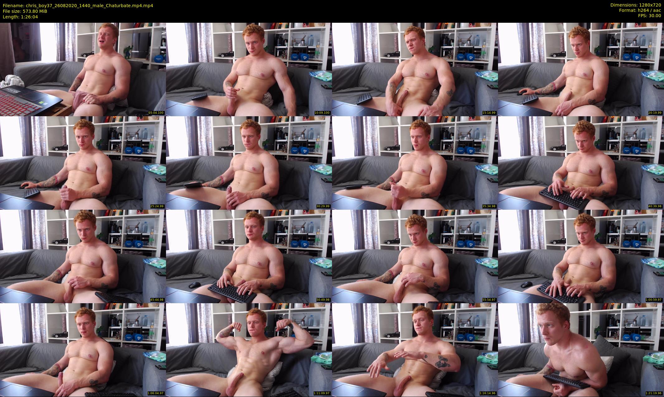 chris_boy37 — 87 minute Chaturbate male cam show recording, 720p, Aug 26, 2020