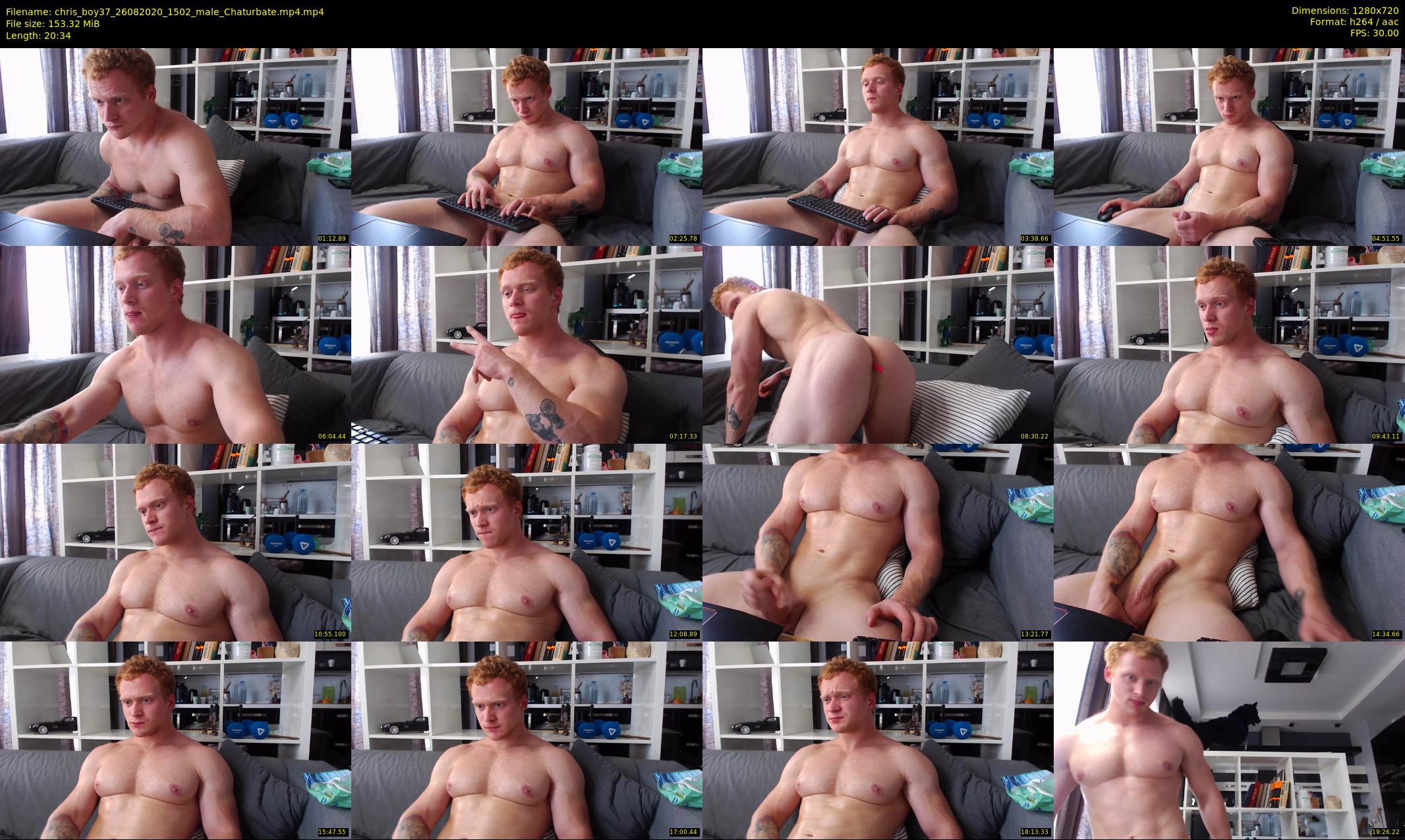chris_boy37 — 21 minute Chaturbate male cam show recording, 720p, Aug 26, 2020