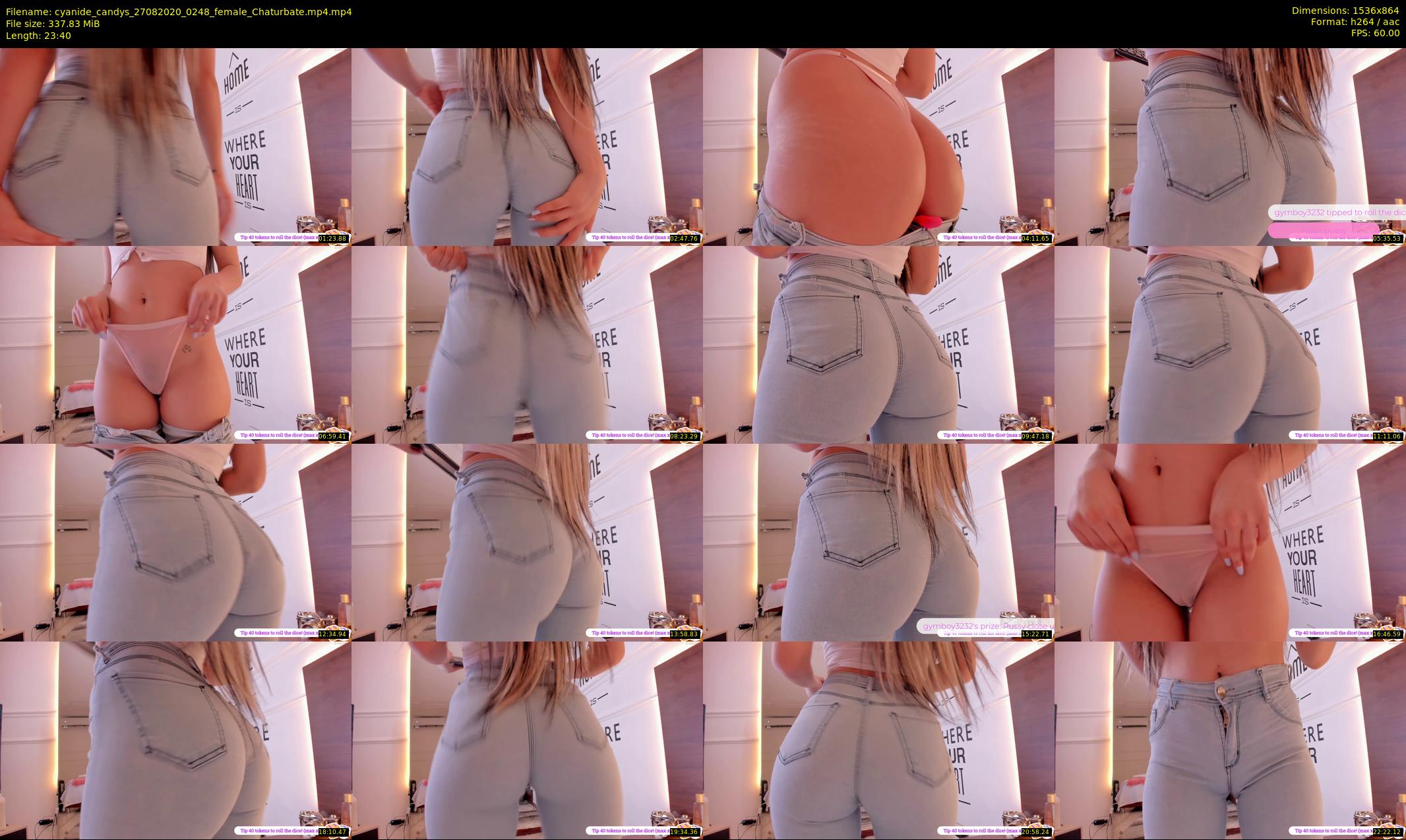 cyanide_candys — 24 minute Chaturbate female cam show recording, 720p, Aug 27, 2020