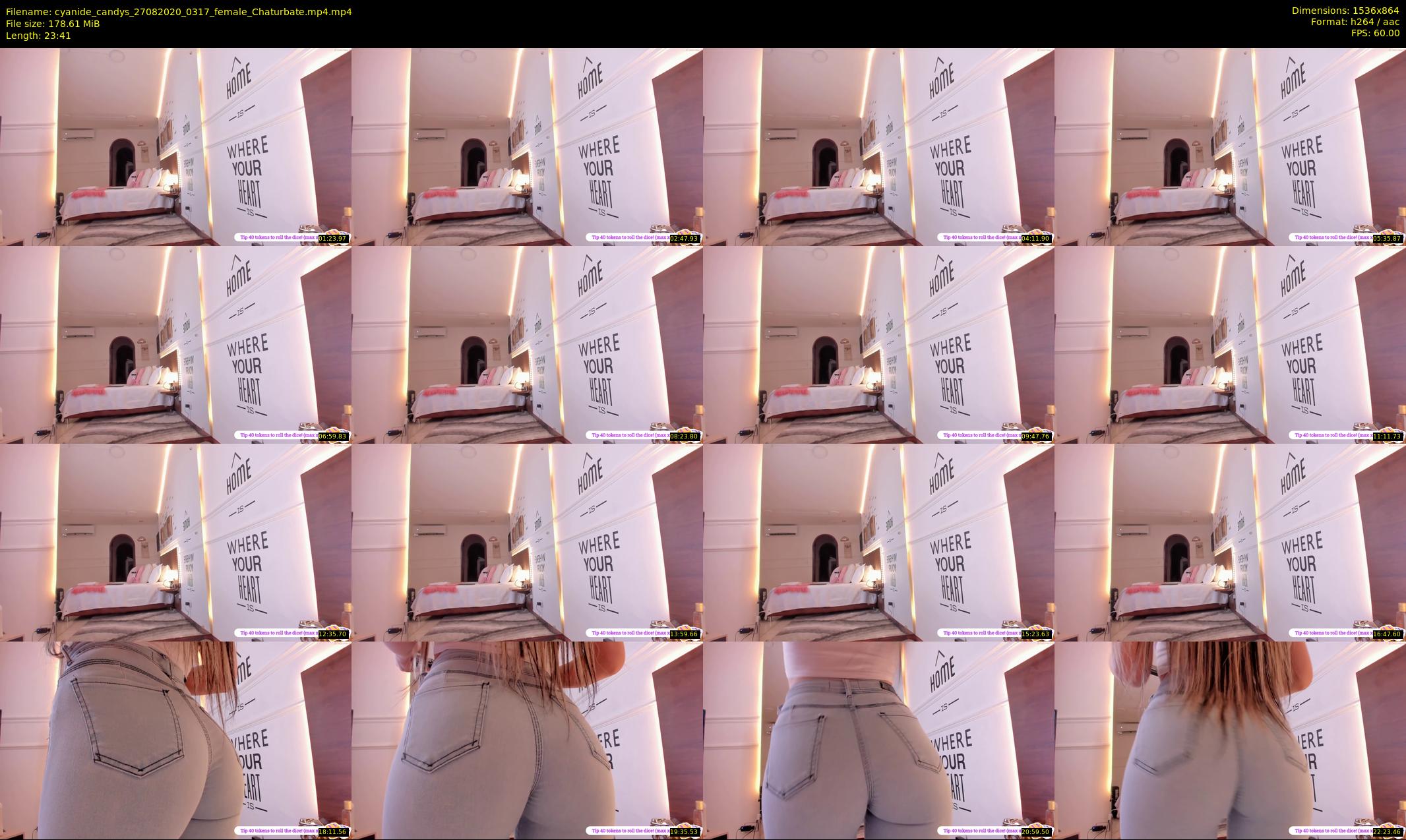 cyanide_candys — 24 minute Chaturbate female cam show recording, 720p, Aug 27, 2020