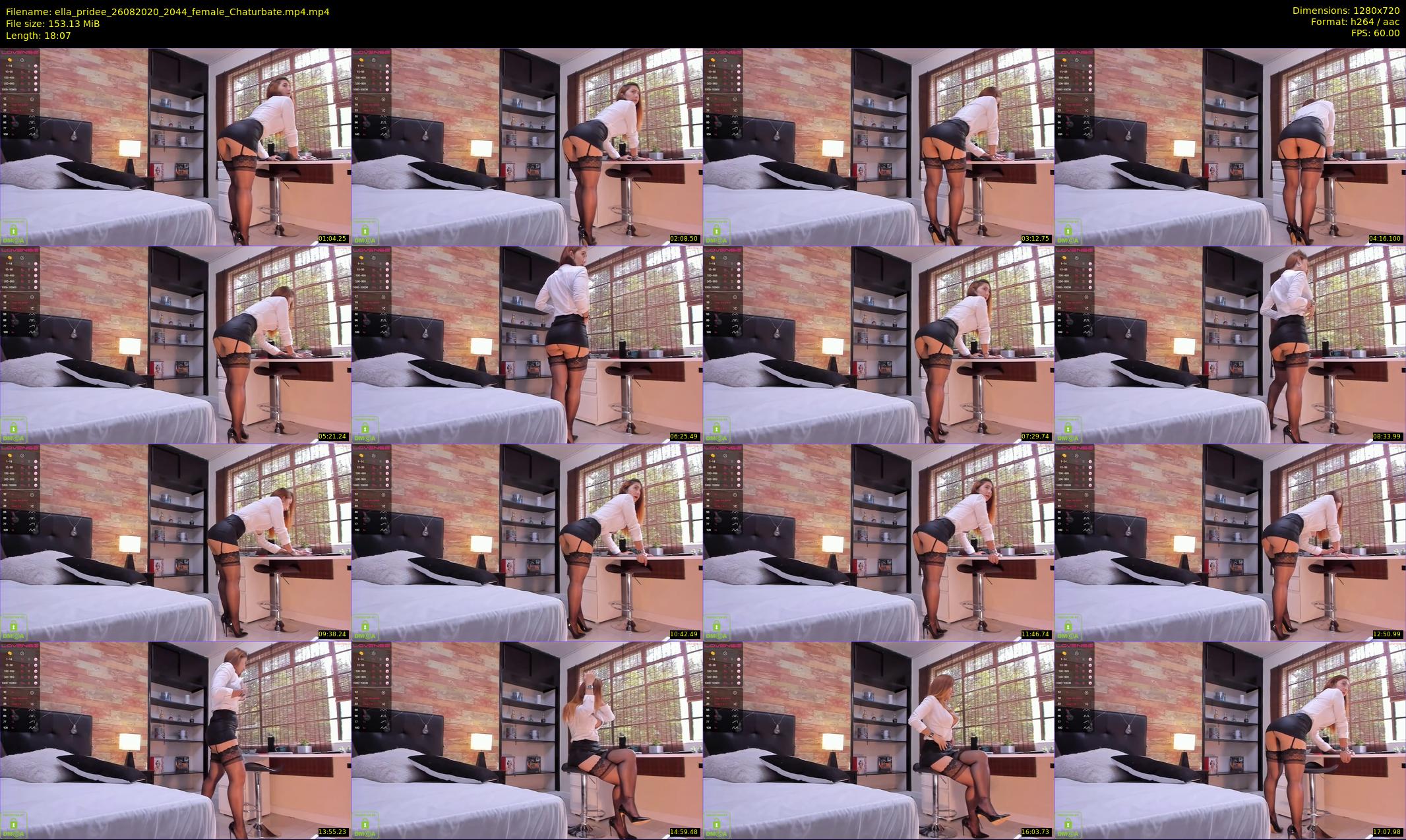 ella_pridee — 19 minute Chaturbate female cam show recording, 720p, Aug 26, 2020