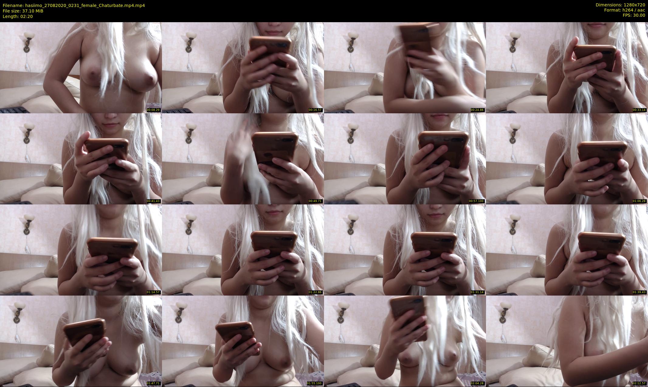 hasiimo — 3 minute Chaturbate female cam show recording, 720p, Aug 27, 2020