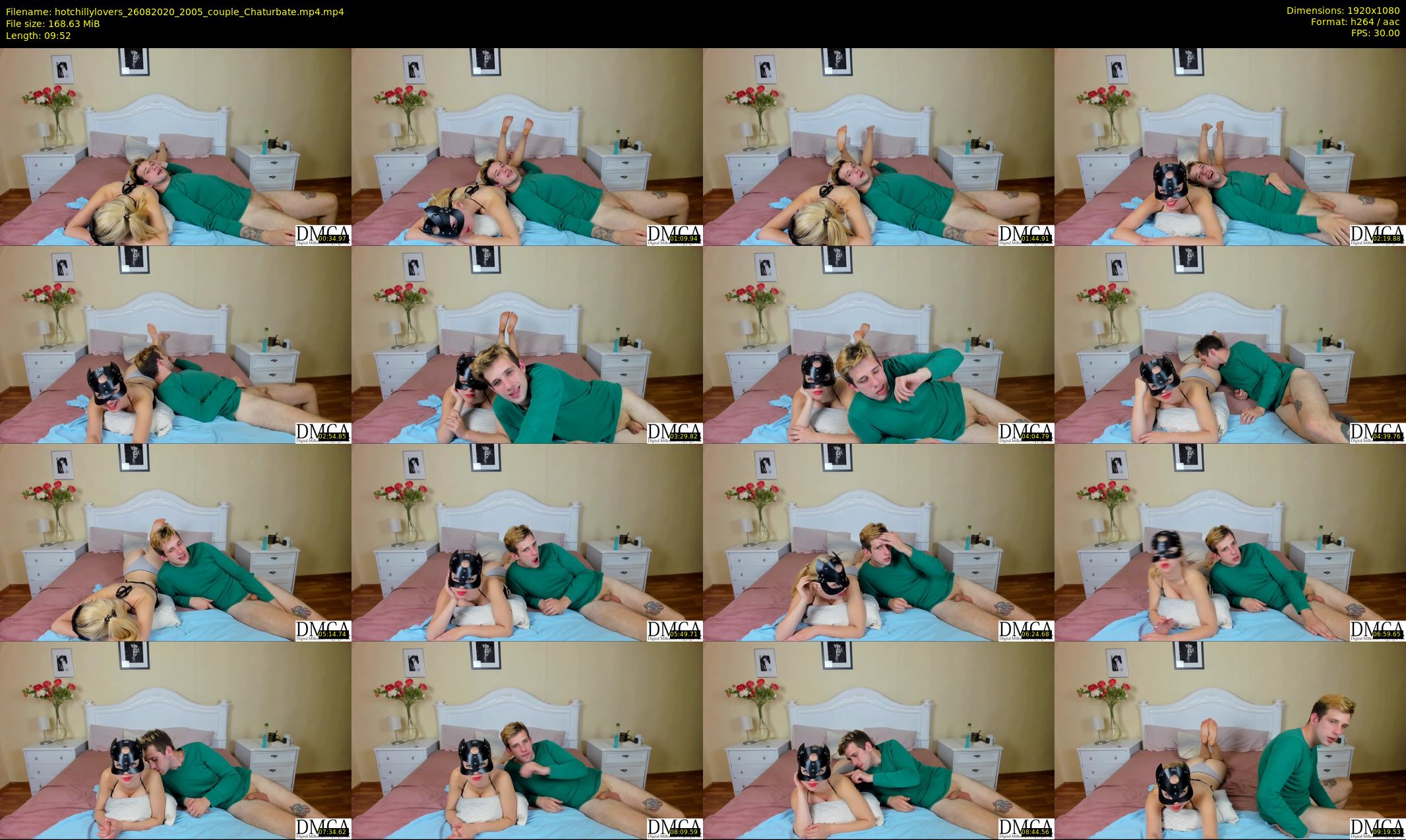 hotchillylovers — 10 minute Chaturbate couple cam show recording, 1080p, Aug 26, 2020