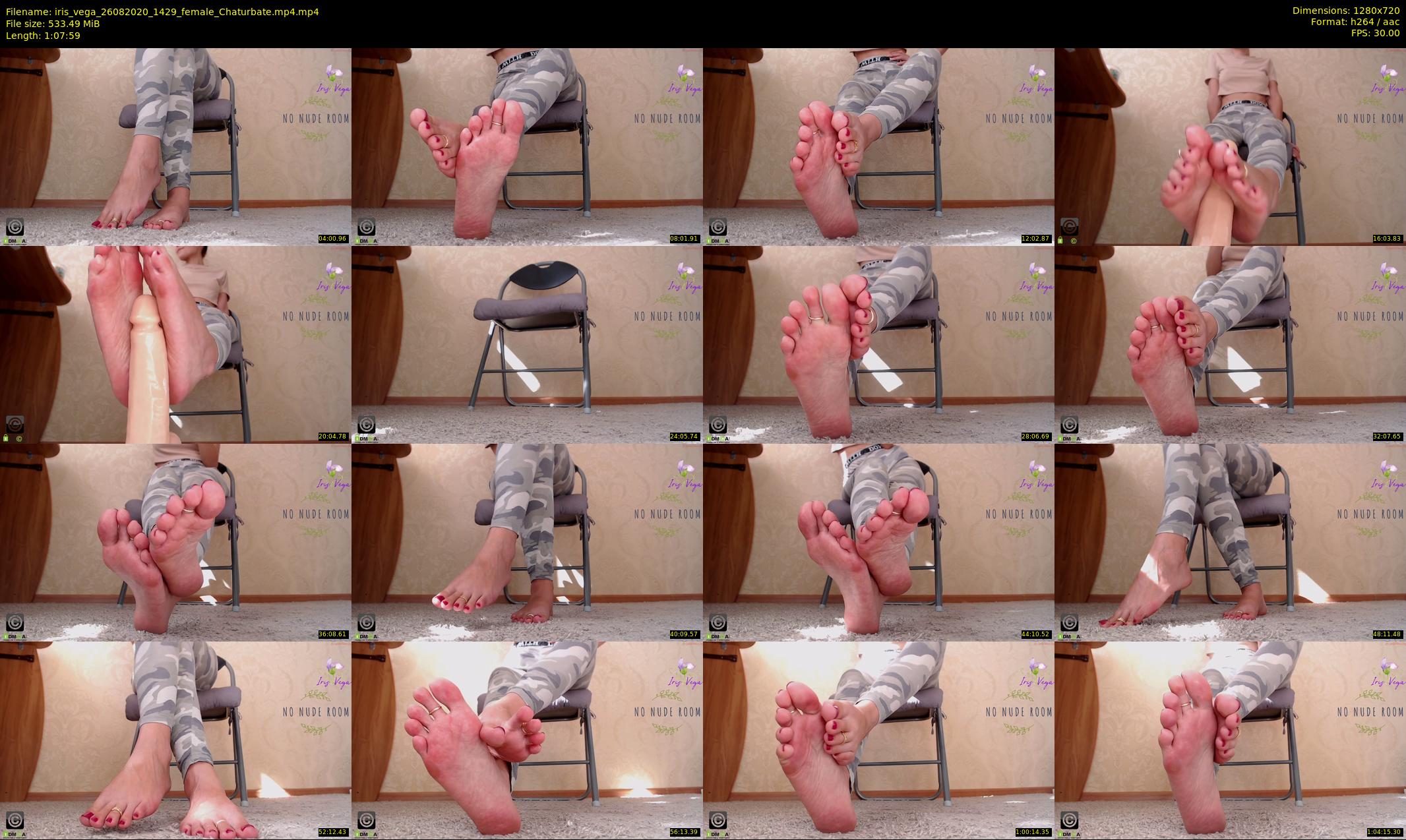 iris_vega — 68 minute Chaturbate female cam show recording, 720p, Aug 26, 2020
