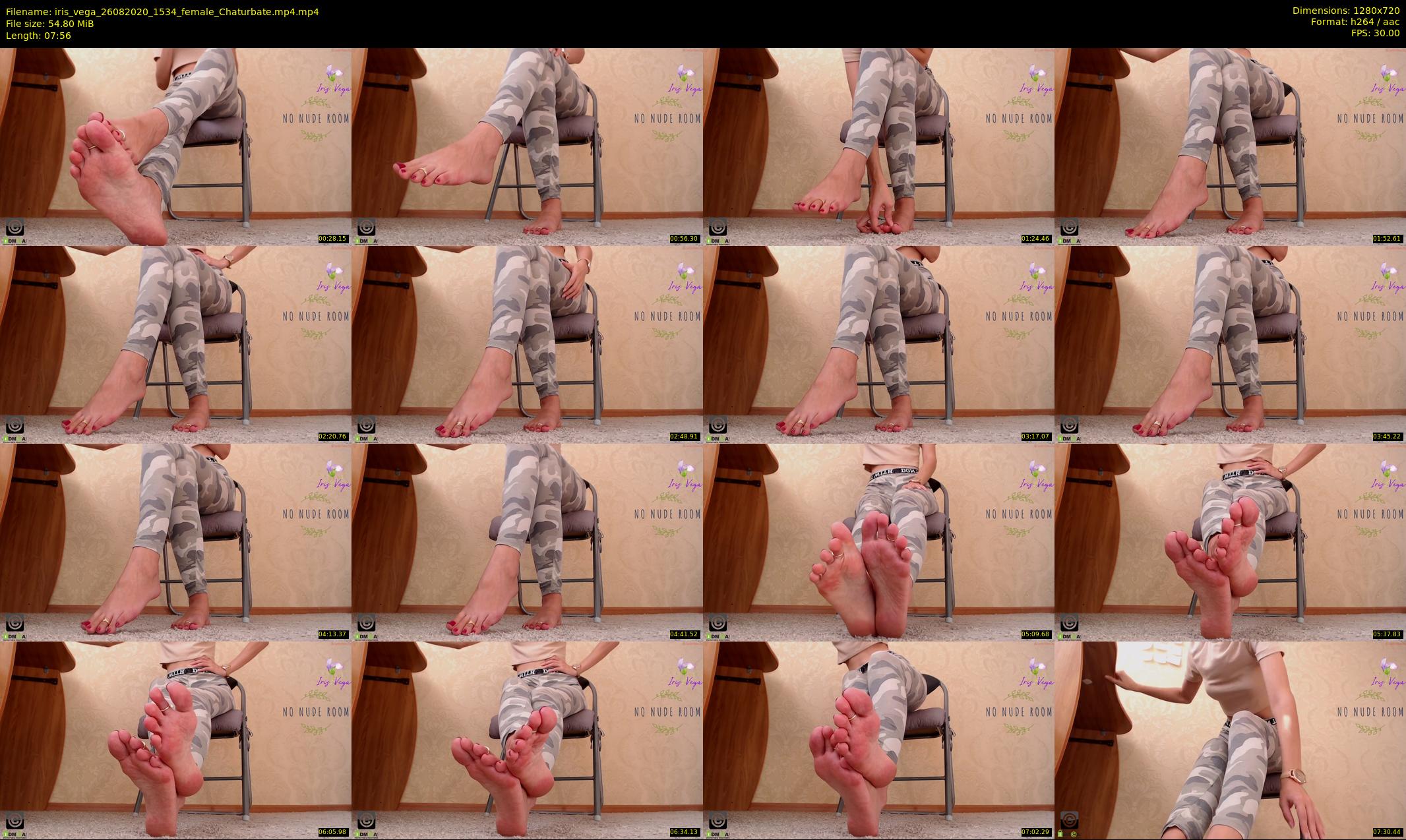 iris_vega — 8 minute Chaturbate female cam show recording, 720p, Aug 26, 2020