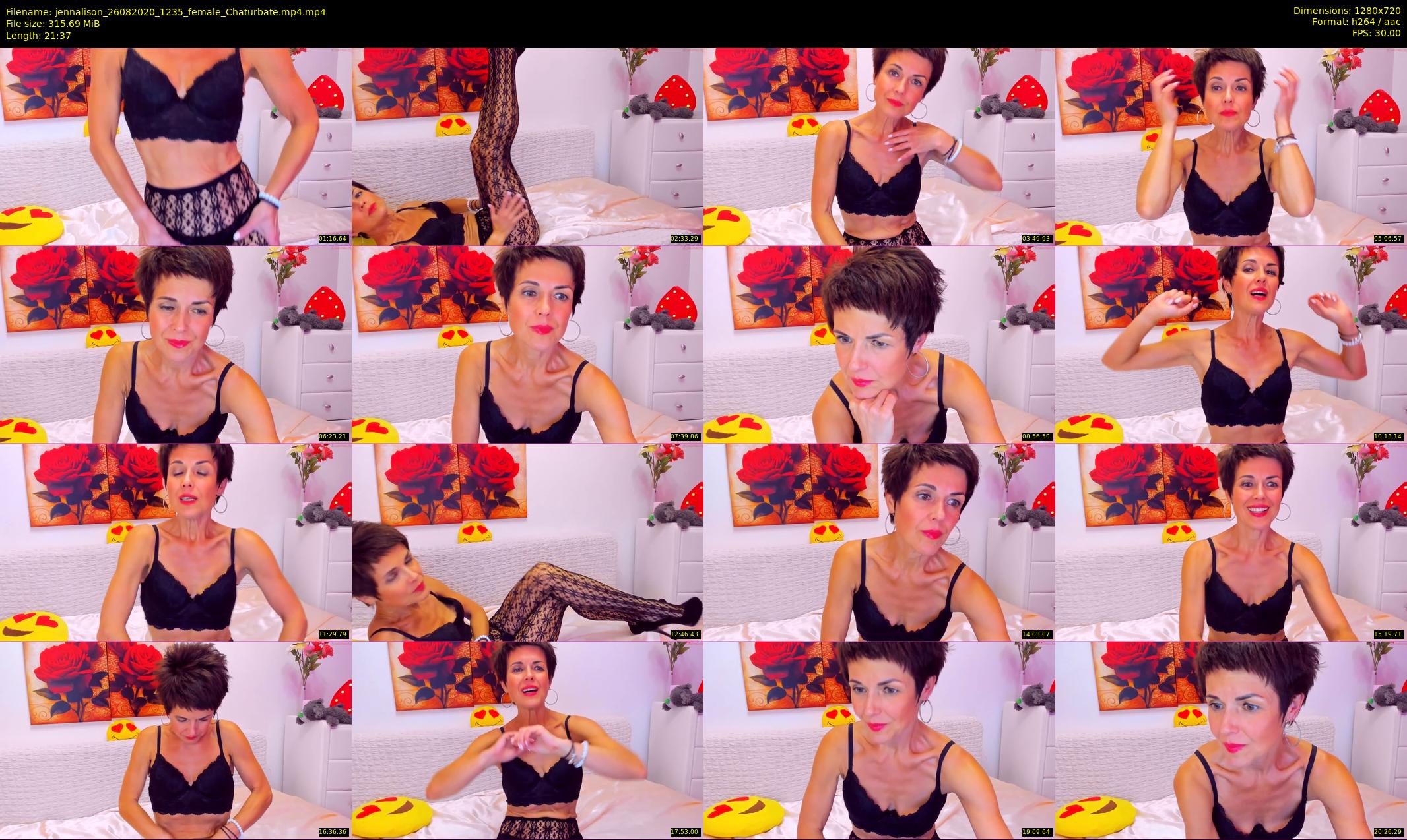 jennalison — 22 minute Chaturbate female cam show recording, 720p, Aug 26, 2020