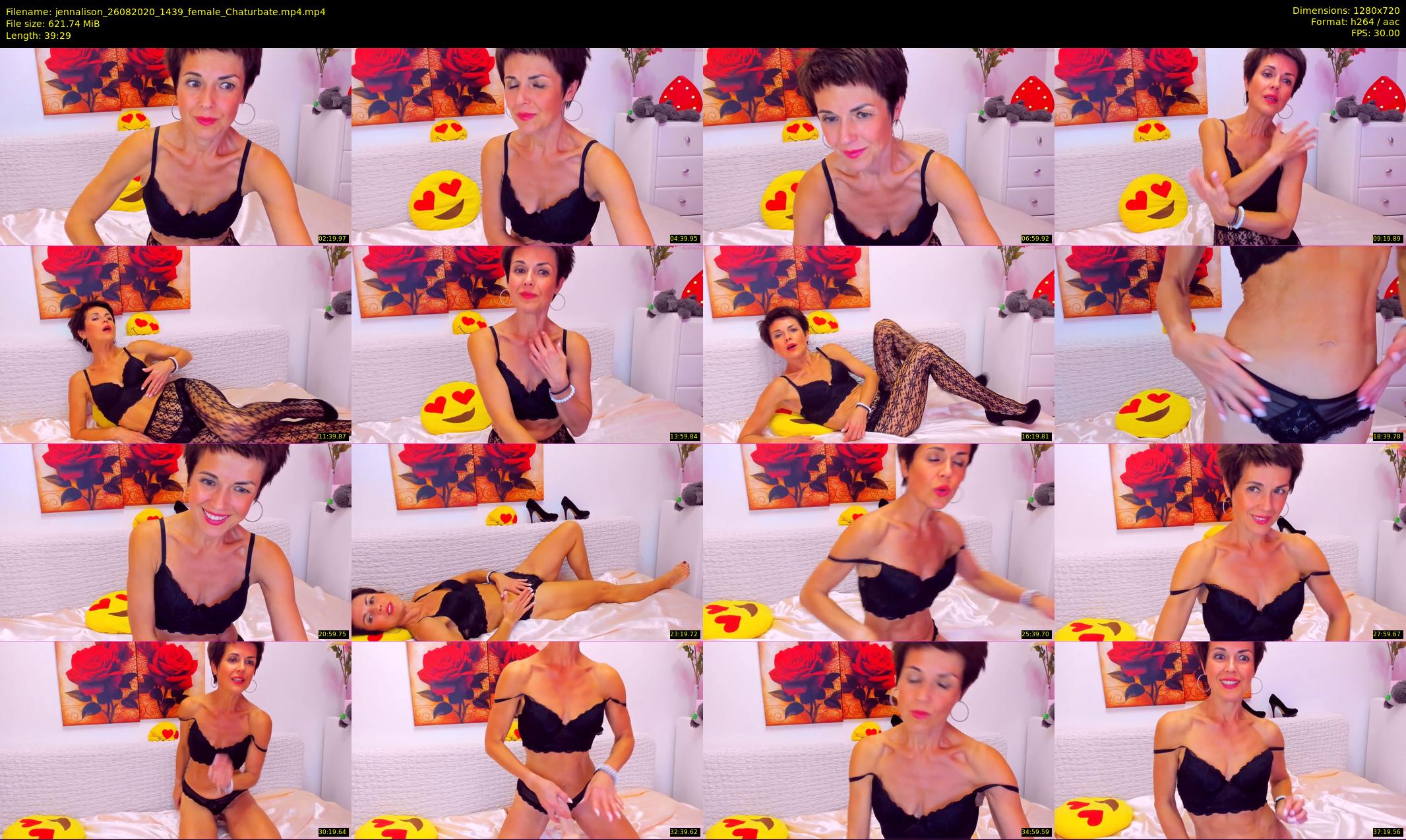 jennalison — 40 minute Chaturbate female cam show recording, 720p, Aug 26, 2020