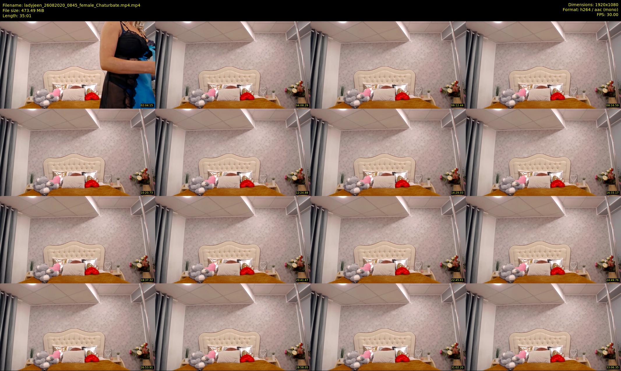 ladyjeen — 36 minute Chaturbate female cam show recording, 1080p, Aug 26, 2020