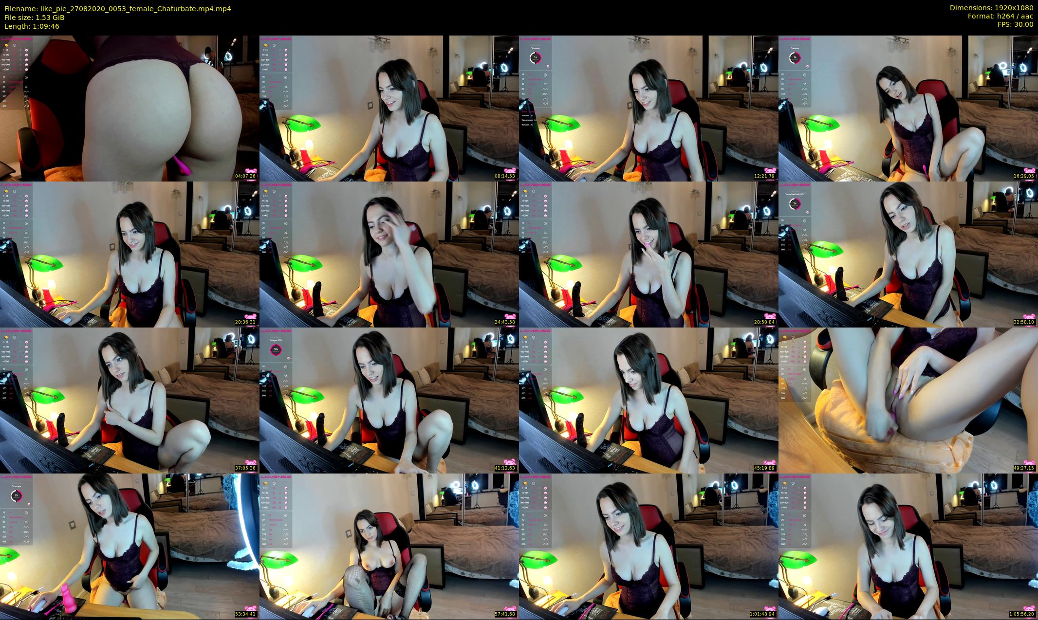like_pie — 70 minute Chaturbate couple cam show recording, 1080p, Aug 27, 2020