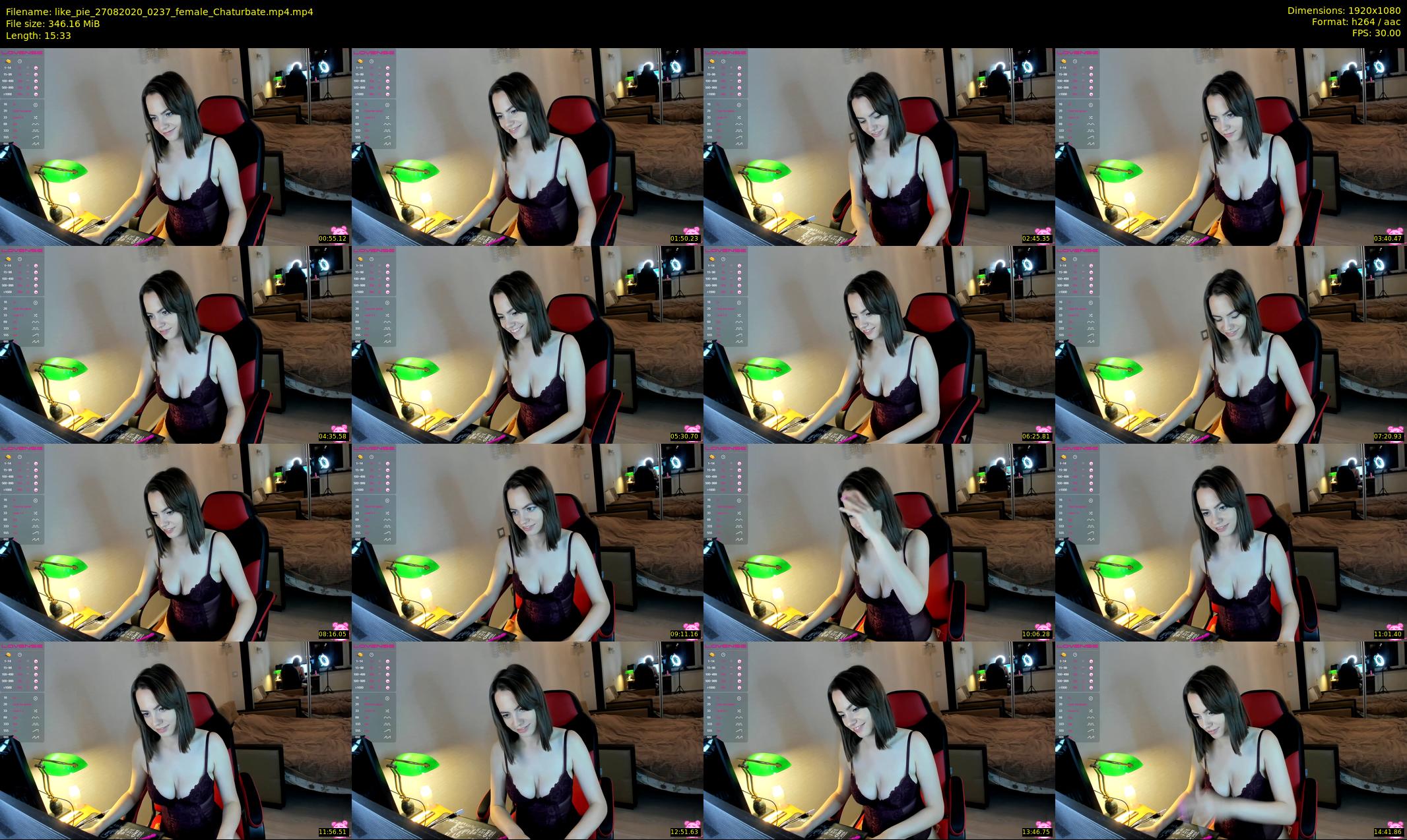 like_pie — 16 minute Chaturbate couple cam show recording, 1080p, Aug 27, 2020