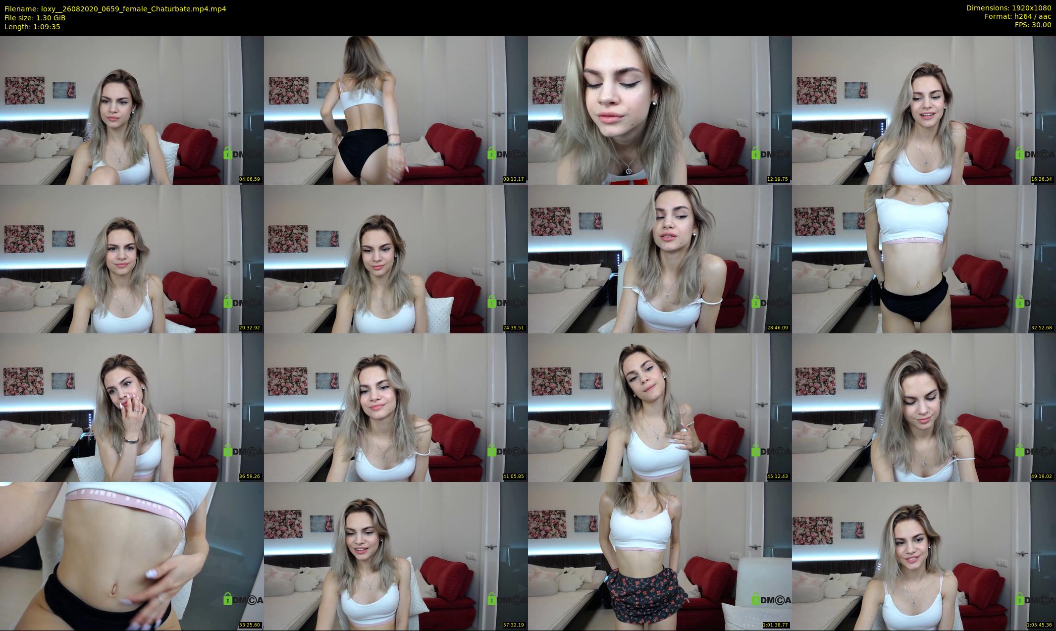 loxy_ — 70 minute Chaturbate female cam show recording, 1080p, Aug 26, 2020