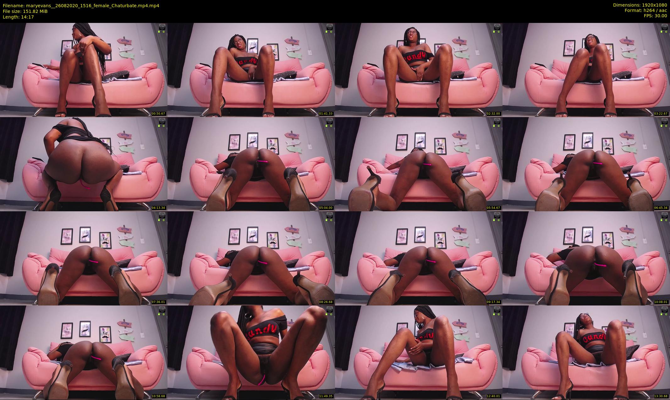 maryevans_ — 15 minute Chaturbate female cam show recording, 1080p, Aug 26, 2020