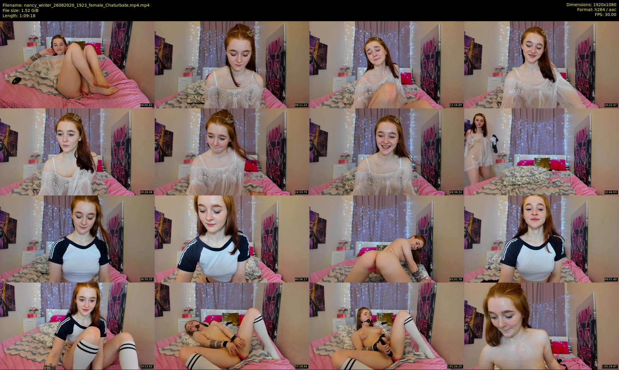 nancy_winter — 70 minute Chaturbate female cam show recording, 1080p, Aug 26, 2020