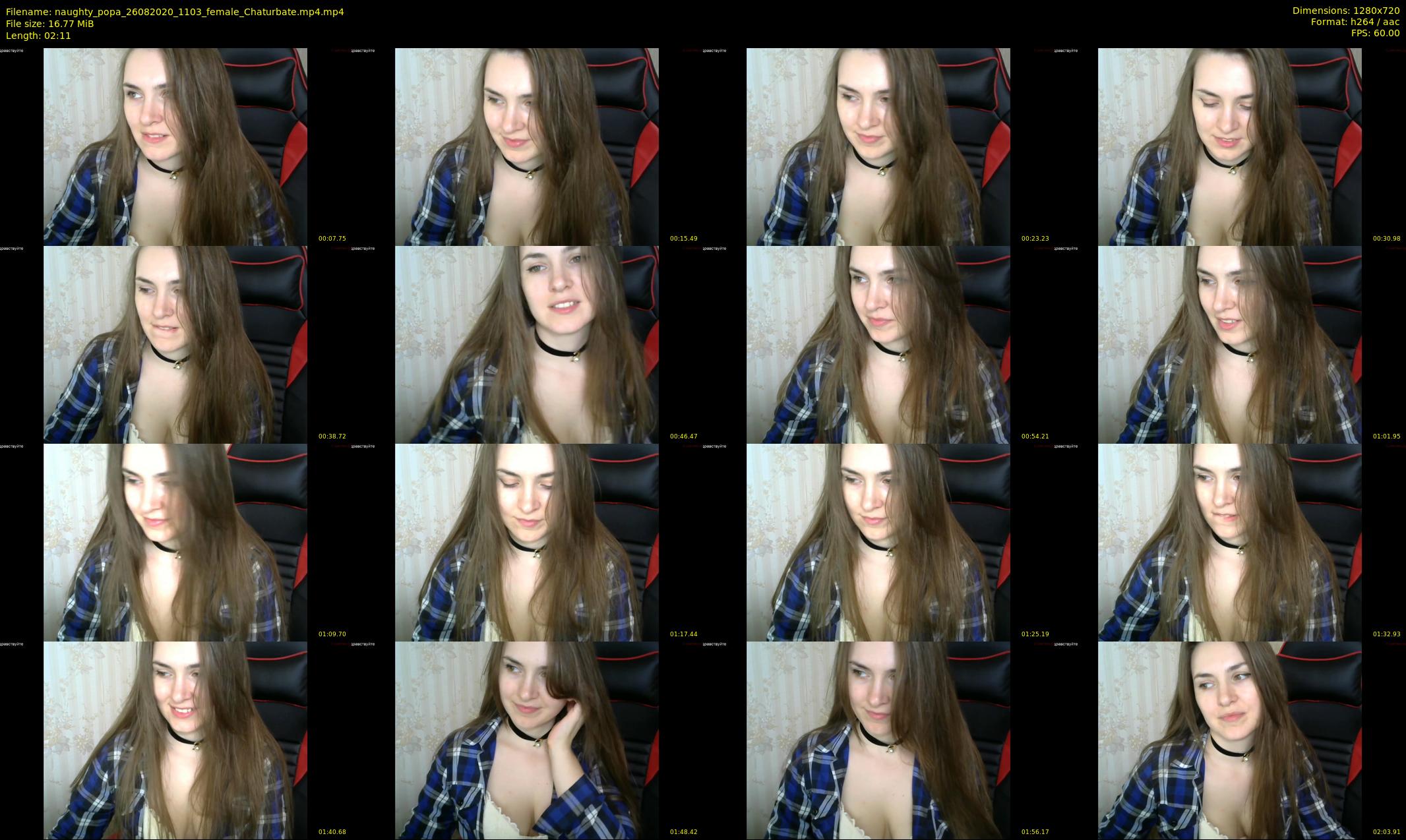 naughty_popa — 3 minute Chaturbate female cam show recording, 720p, Aug 26, 2020