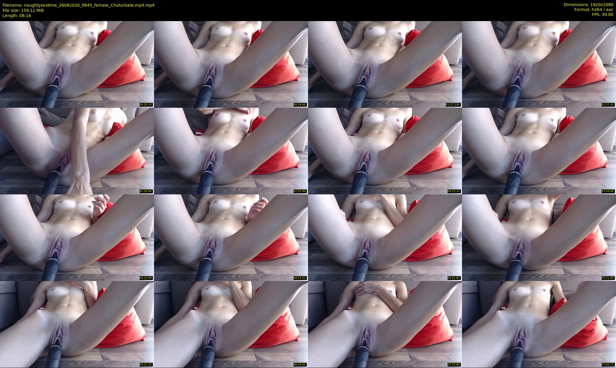 naughtysextime — 9 minute Chaturbate female cam show recording, 1080p, Aug 26, 2020