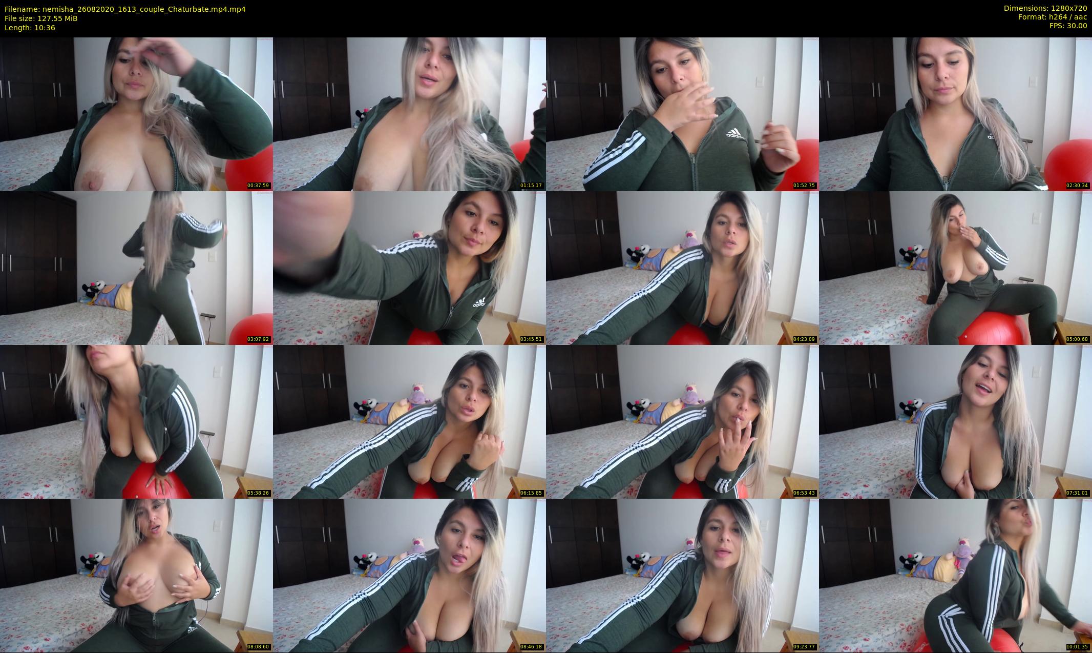 nemisha — 11 minute Chaturbate female cam show recording, 720p, Aug 26, 2020