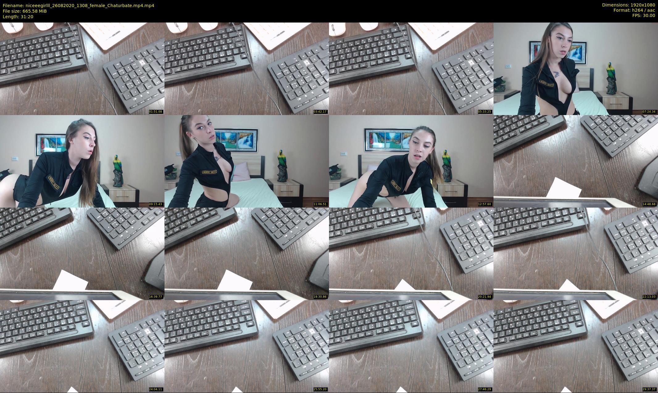 niceeegirlll — 32 minute Chaturbate couple cam show recording, 1080p, Aug 26, 2020