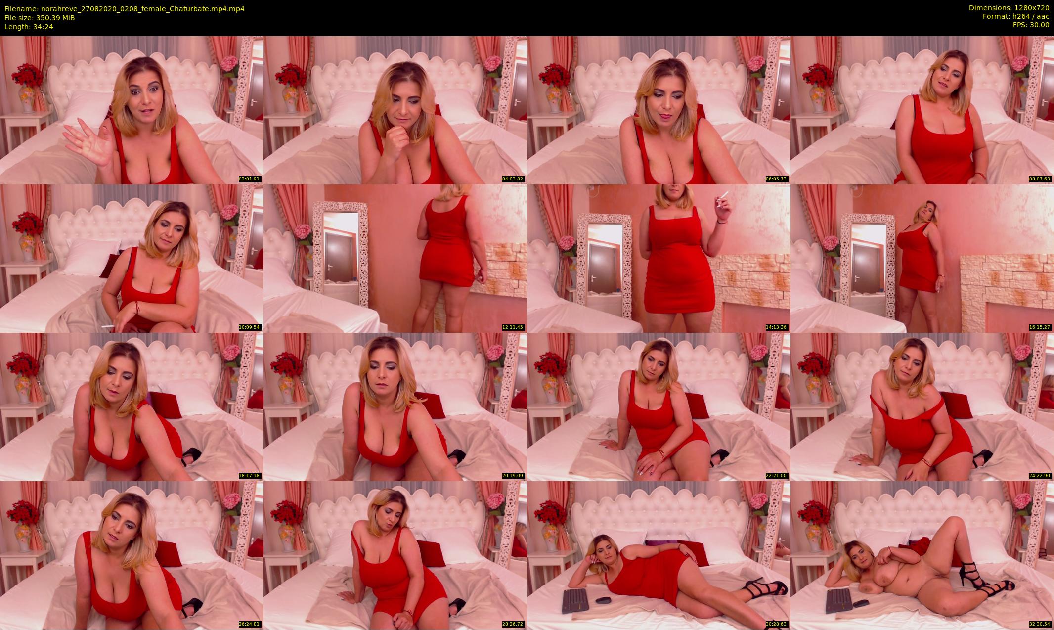 norahreve — 35 minute Chaturbate female cam show recording, 720p, Aug 27, 2020