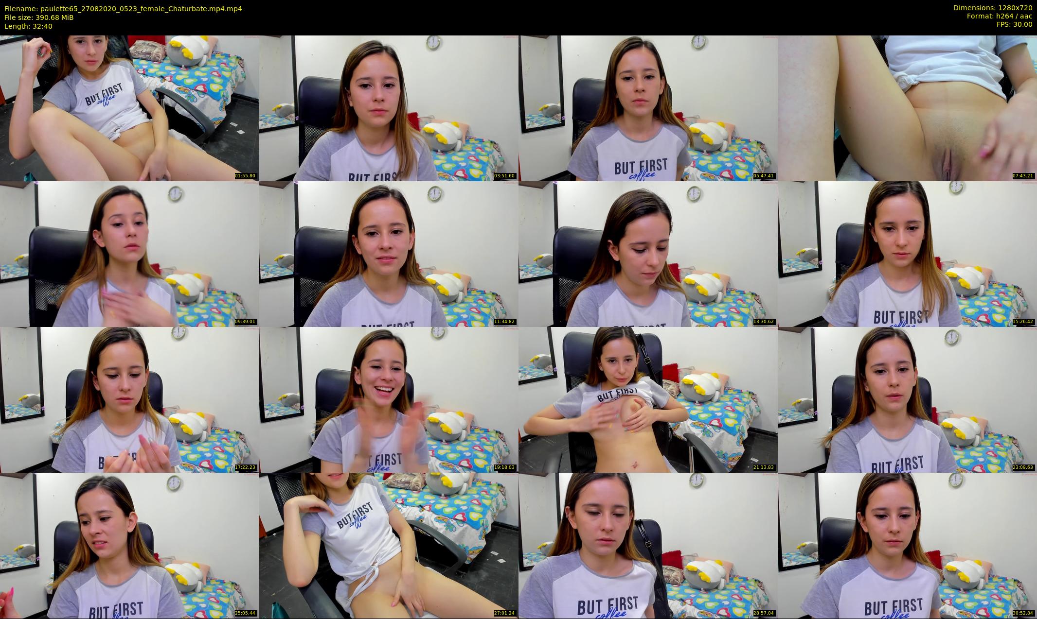 paulette65 — 33 minute Chaturbate female cam show recording, 720p, Aug 27, 2020