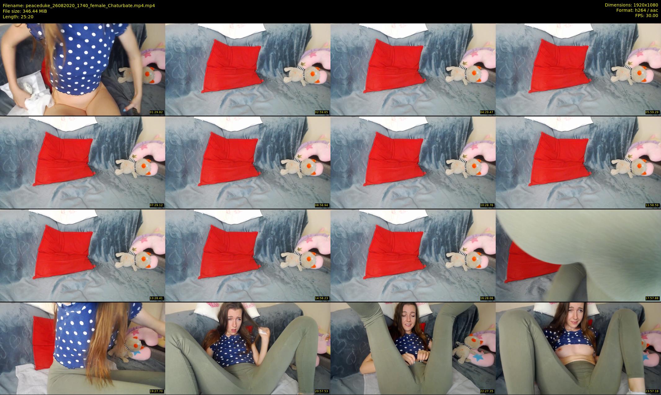 peaceduke — 26 minute Chaturbate female cam show recording, 1080p, Aug 26, 2020