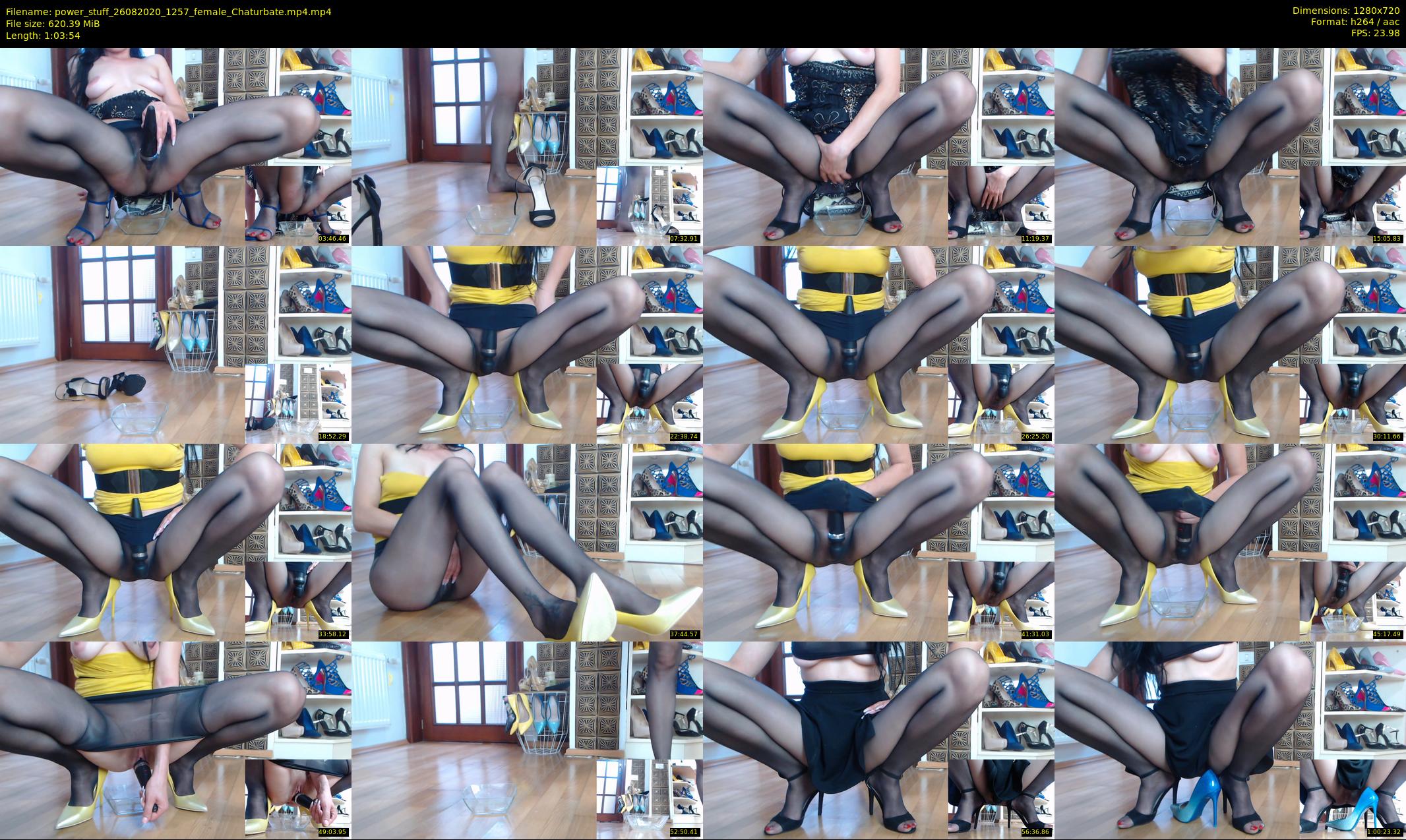 power_stuff — 64 minute Chaturbate female cam show recording, 720p, Aug 26, 2020