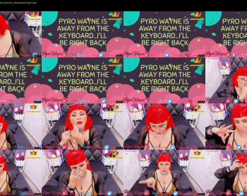 pyrowayne — 54 minute Chaturbate female cam show recording, 720p, Aug 27, 2020