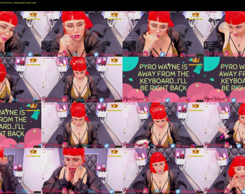 pyrowayne — 54 minute Chaturbate female cam show recording, 720p, Aug 27, 2020