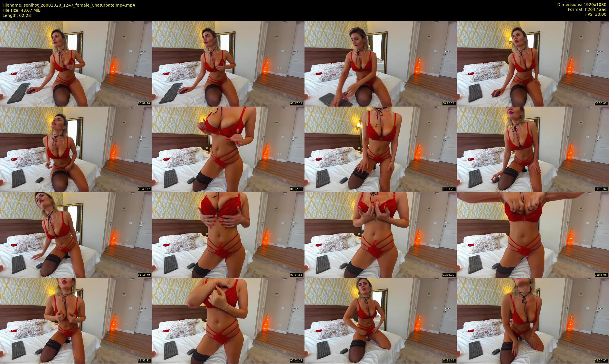 senihot — 3 minute Chaturbate female cam show recording, 1080p, Aug 26, 2020