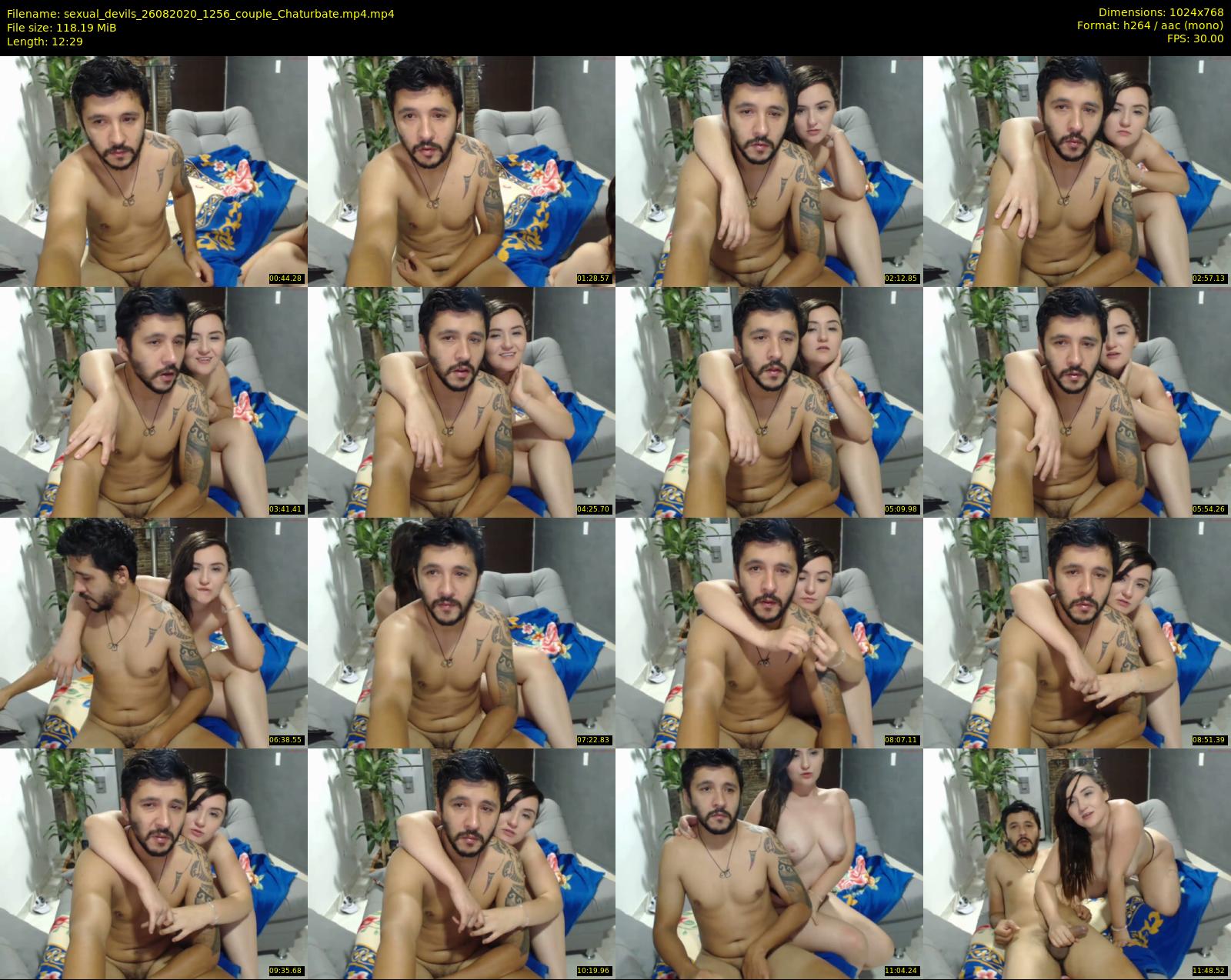 sexual_devils — 13 minute Chaturbate couple cam show recording, 720p, Aug 26, 2020