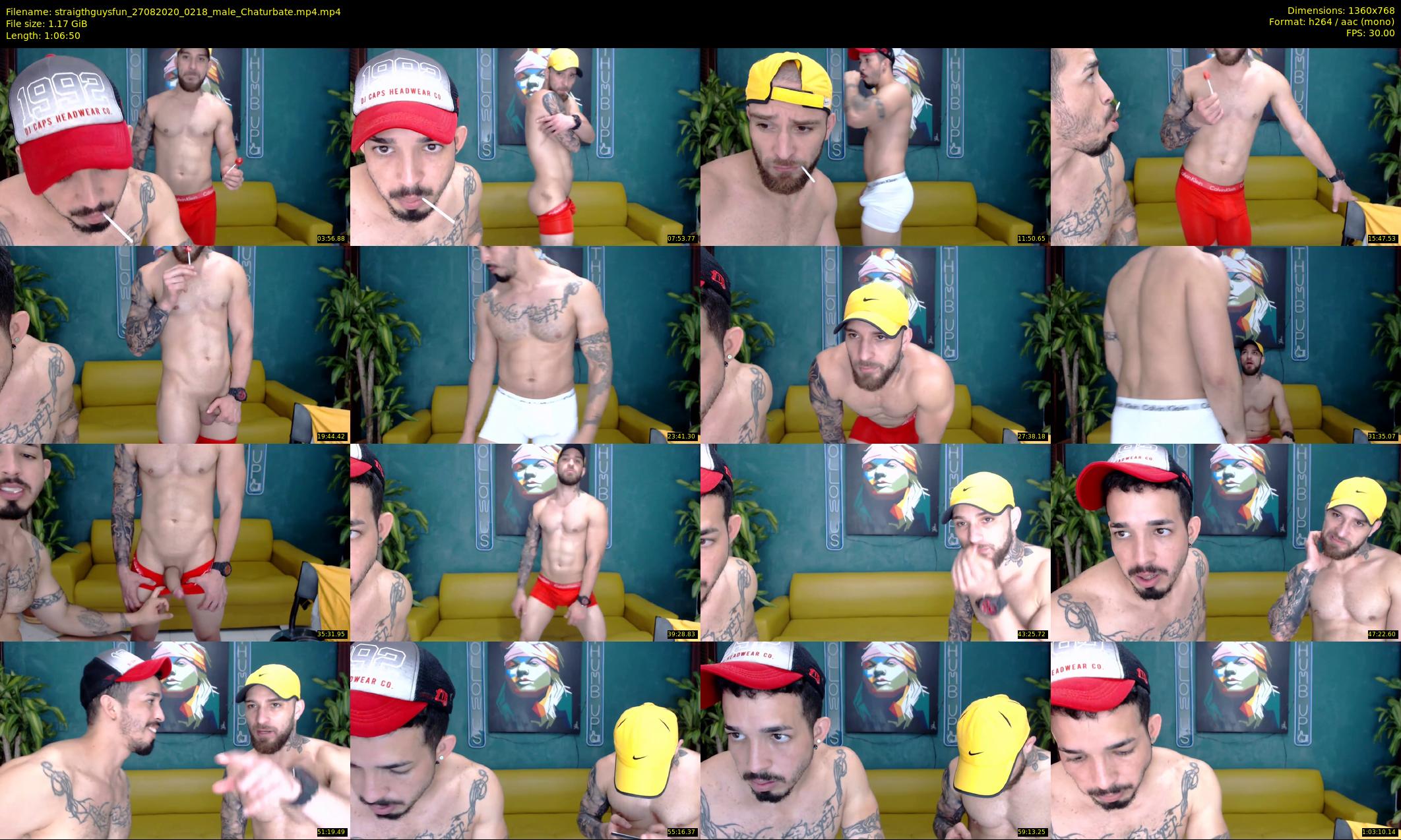 straigthguysfun — 67 minute Chaturbate male cam show recording, 720p, Aug 27, 2020