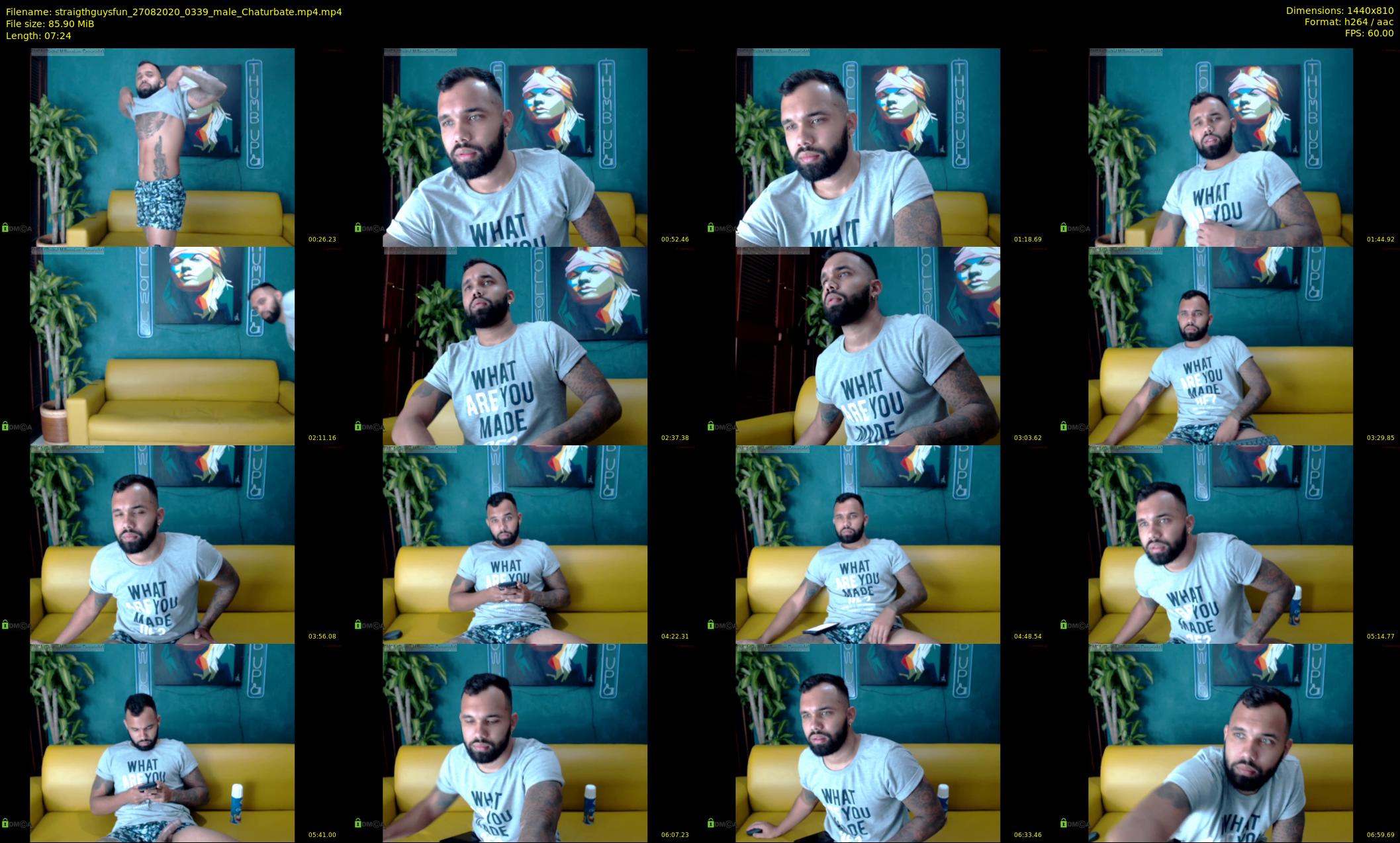 straigthguysfun — 8 minute Chaturbate male cam show recording, 720p, Aug 27, 2020