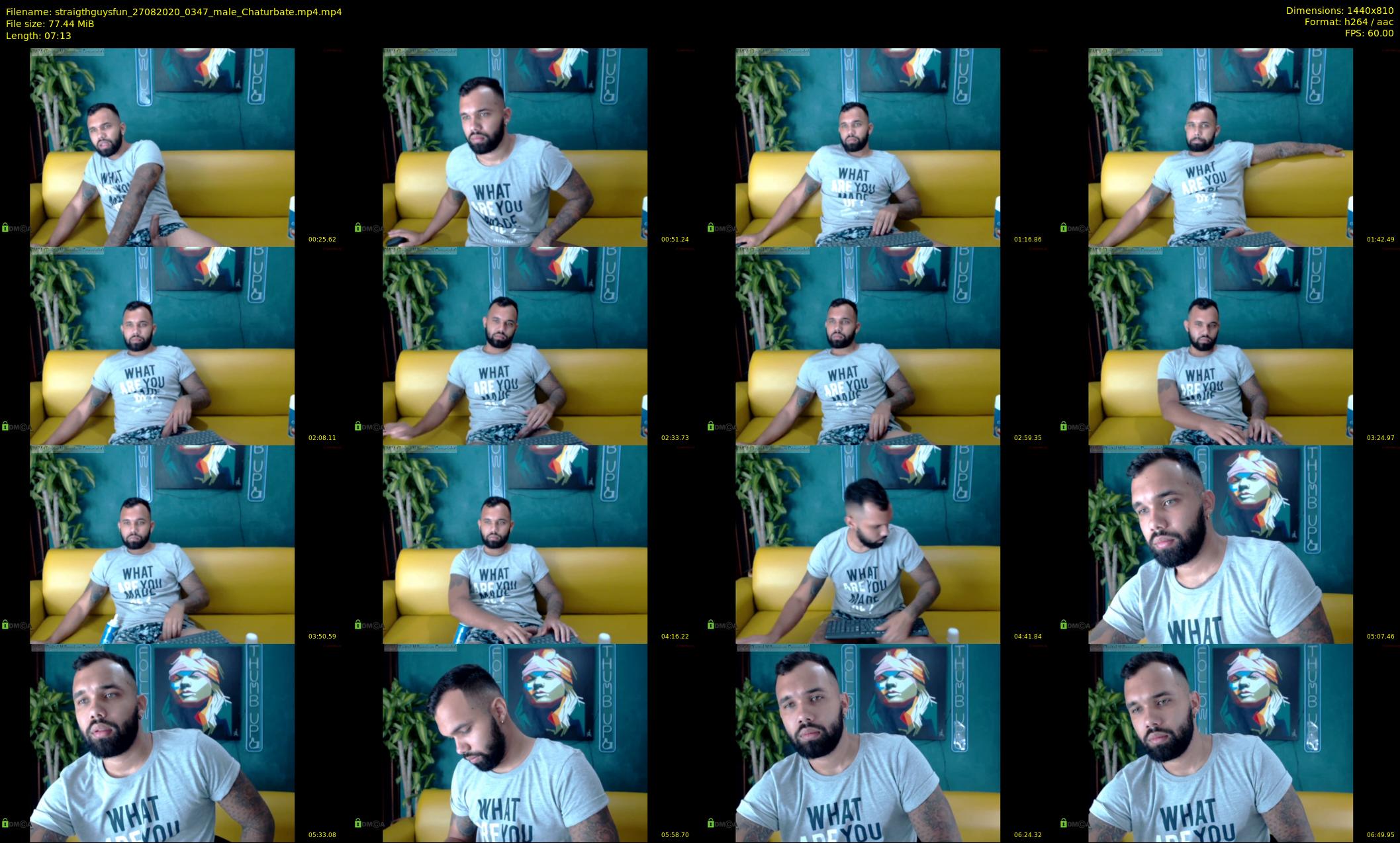 straigthguysfun — 8 minute Chaturbate male cam show recording, 720p, Aug 27, 2020