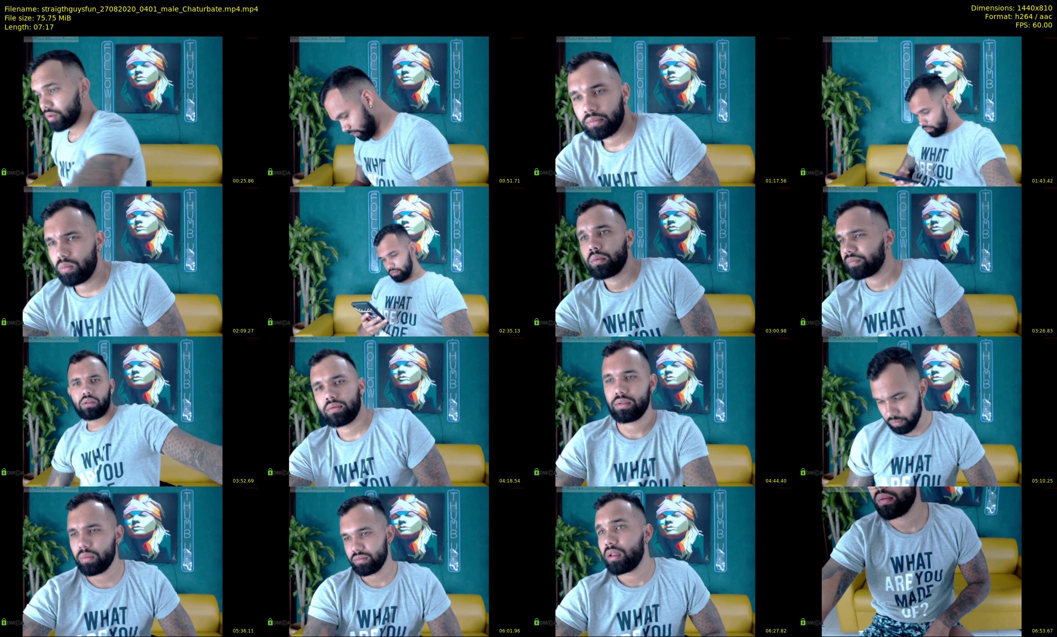 straigthguysfun — 8 minute Chaturbate male cam show recording, 720p, Aug 27, 2020