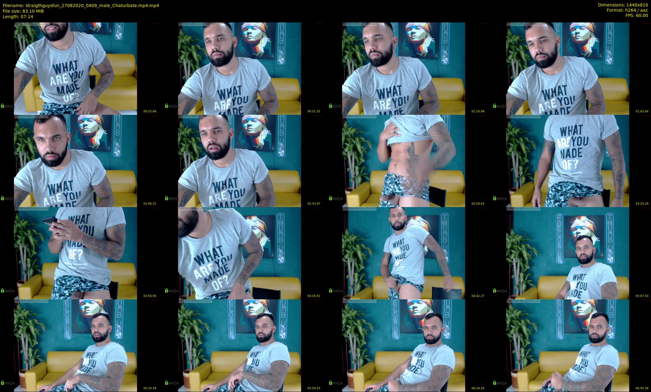 straigthguysfun — 8 minute Chaturbate male cam show recording, 720p, Aug 27, 2020