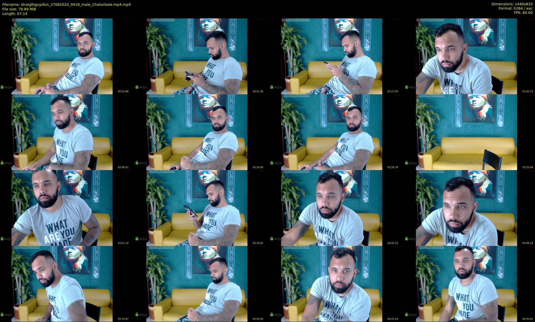 straigthguysfun — 8 minute Chaturbate male cam show recording, 720p, Aug 27, 2020