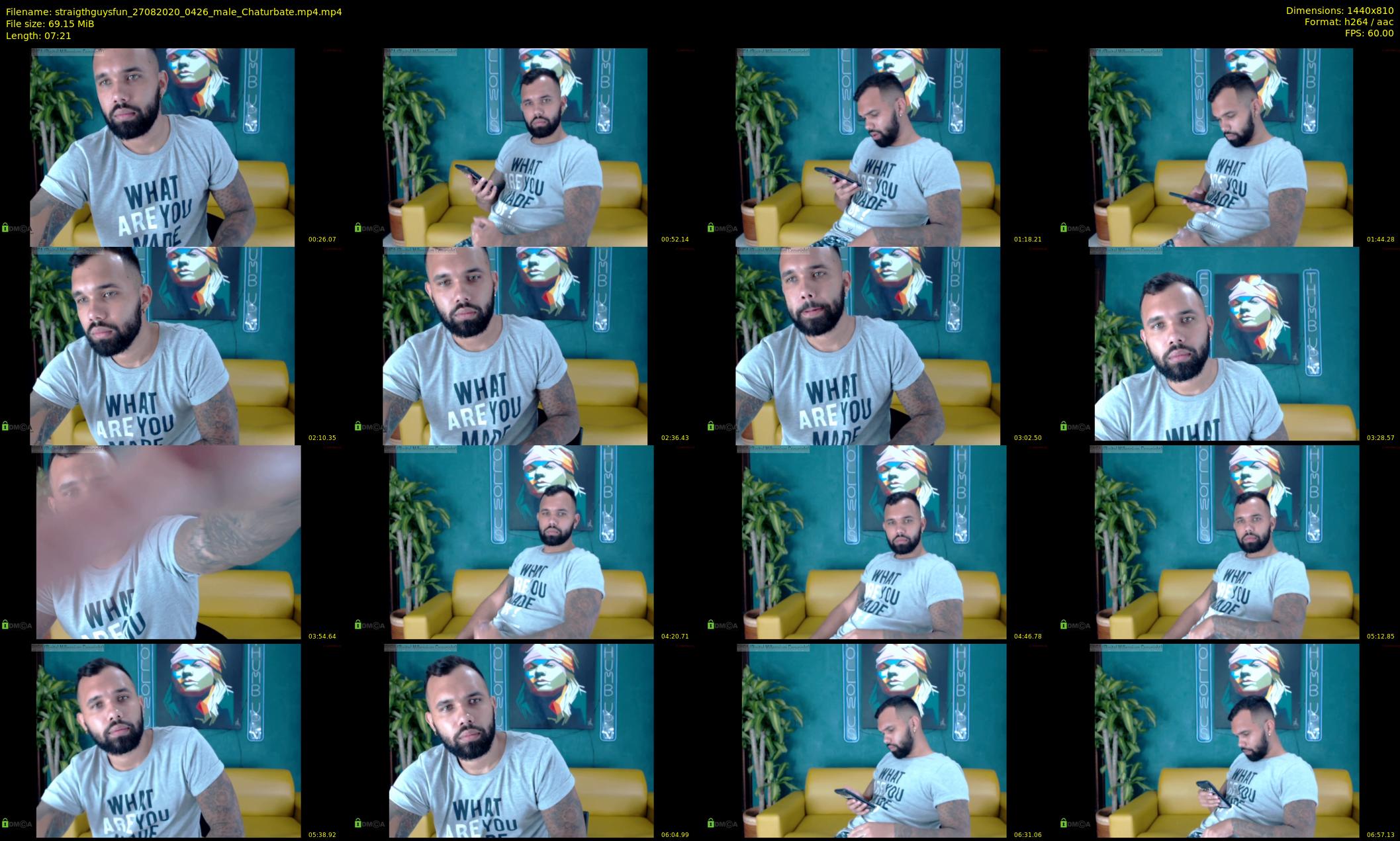 straigthguysfun — 8 minute Chaturbate male cam show recording, 720p, Aug 27, 2020