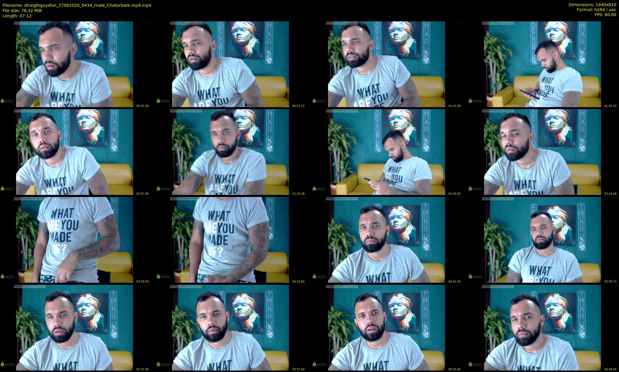 straigthguysfun — 8 minute Chaturbate male cam show recording, 720p, Aug 27, 2020