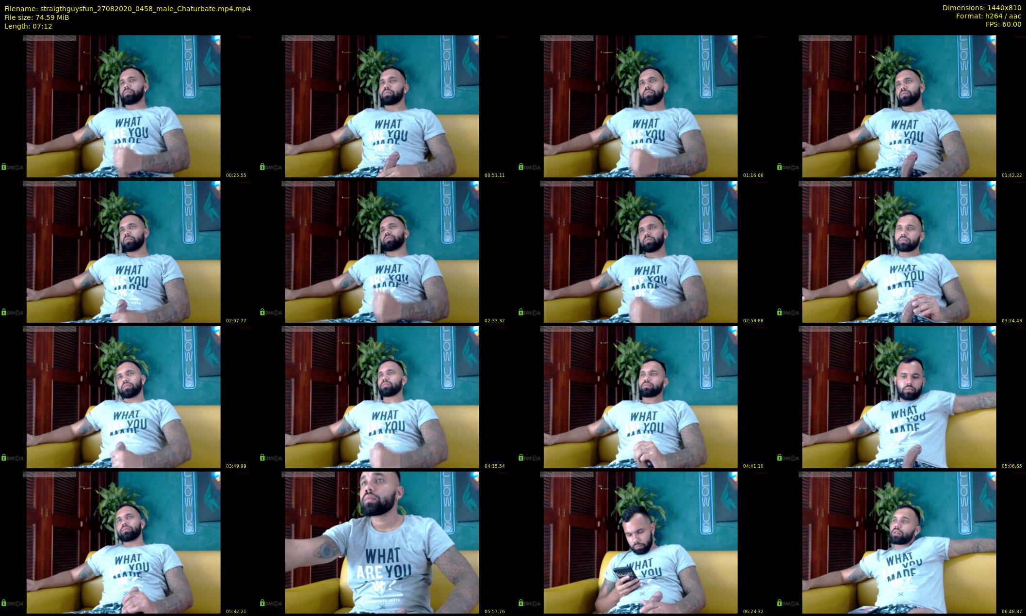 straigthguysfun — 8 minute Chaturbate male cam show recording, 720p, Aug 27, 2020