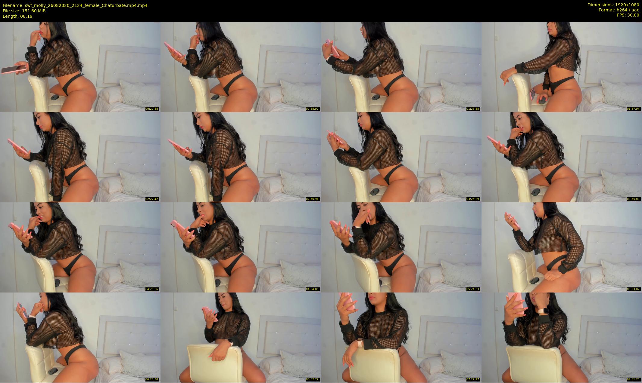 swt_molly — 9 minute Chaturbate female cam show recording, 1080p, Aug 26, 2020