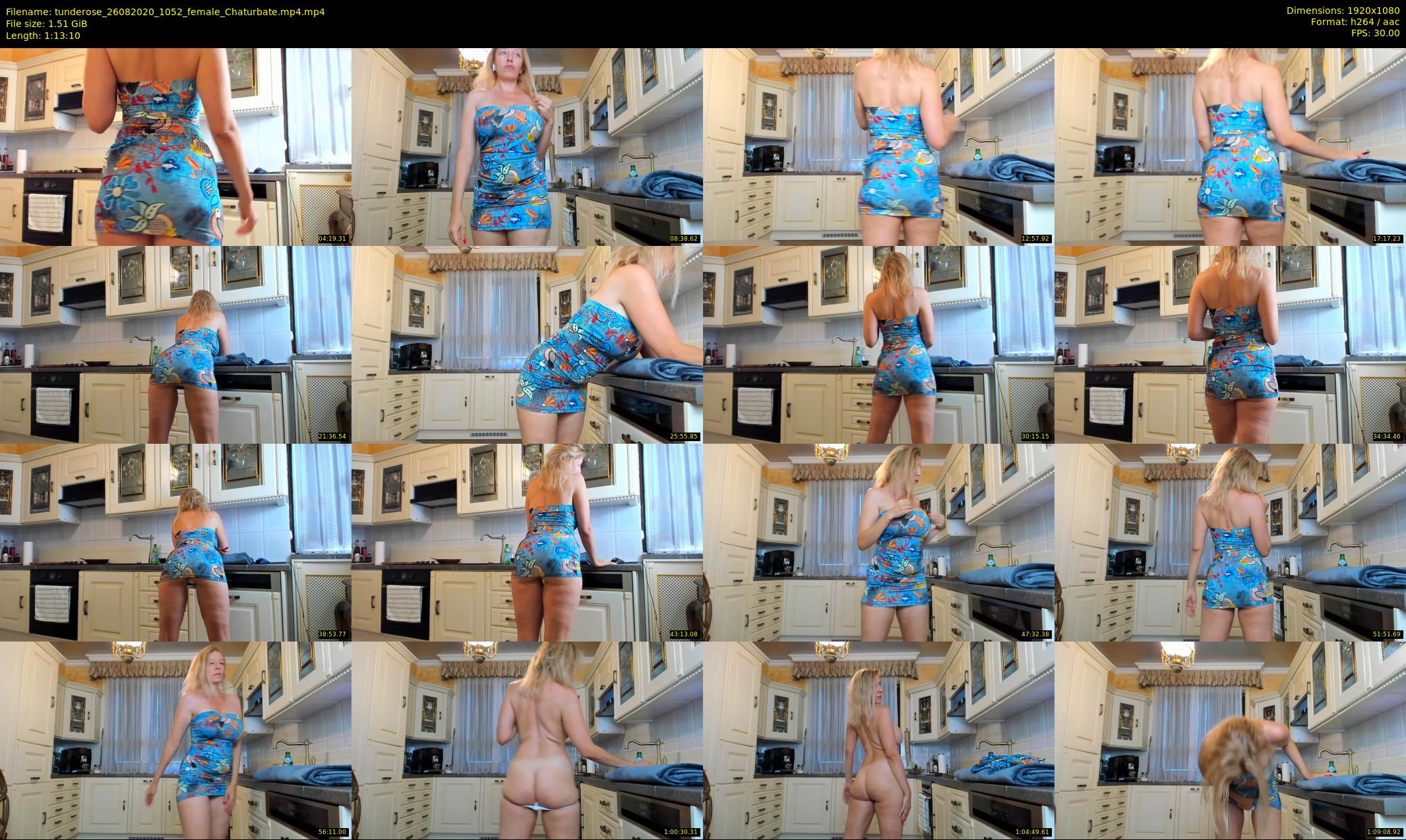 tunderose — 74 minute Chaturbate female cam show recording, 1080p, Aug 26, 2020