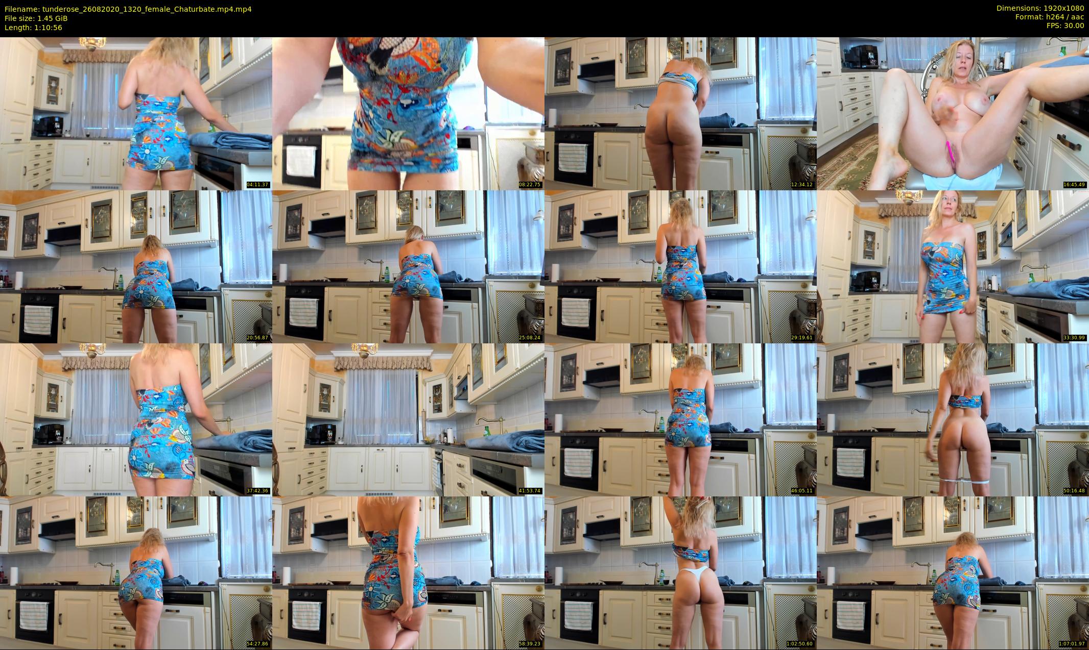 tunderose — 71 minute Chaturbate female cam show recording, 1080p, Aug 26, 2020