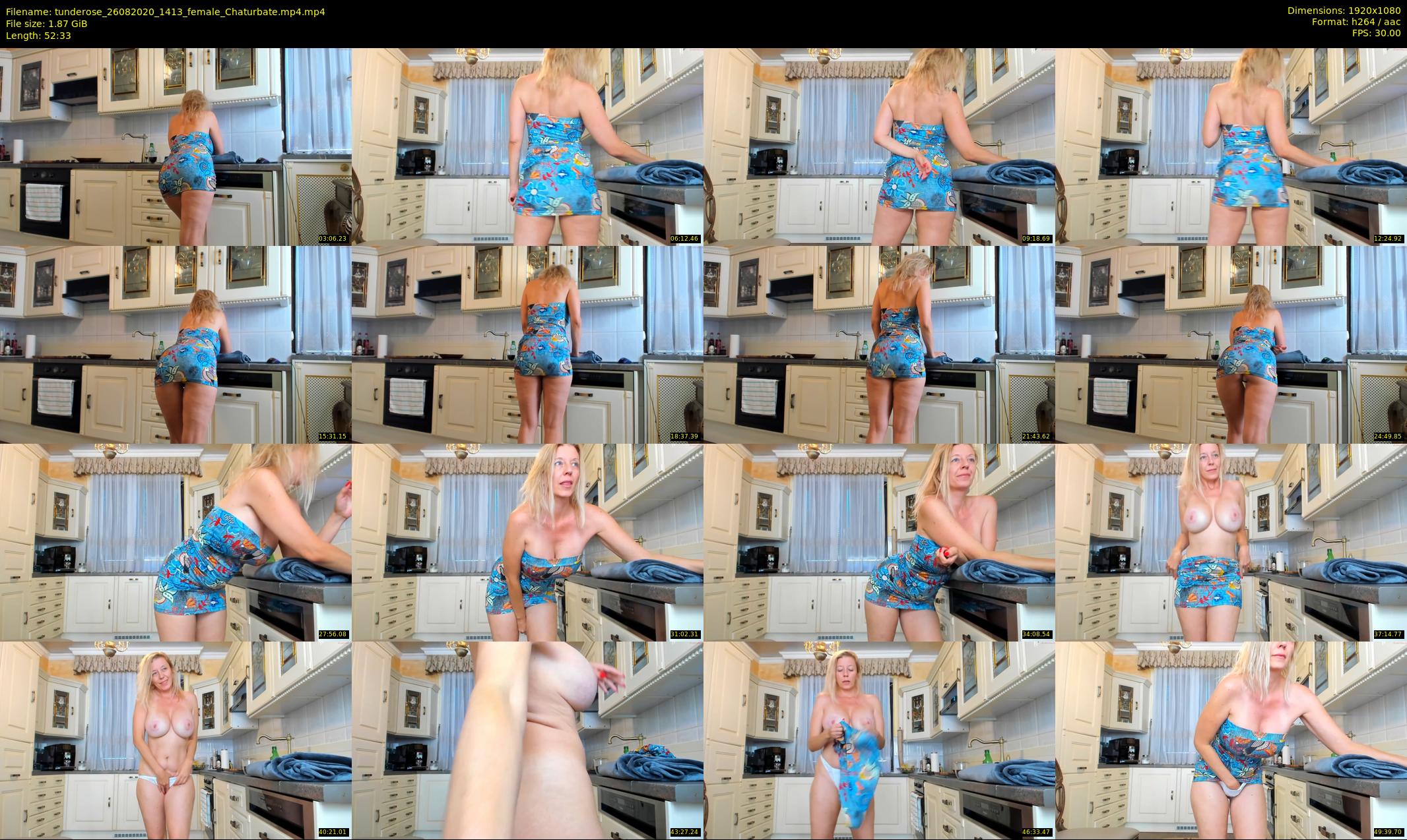 tunderose — 53 minute Chaturbate female cam show recording, 1080p, Aug 26, 2020
