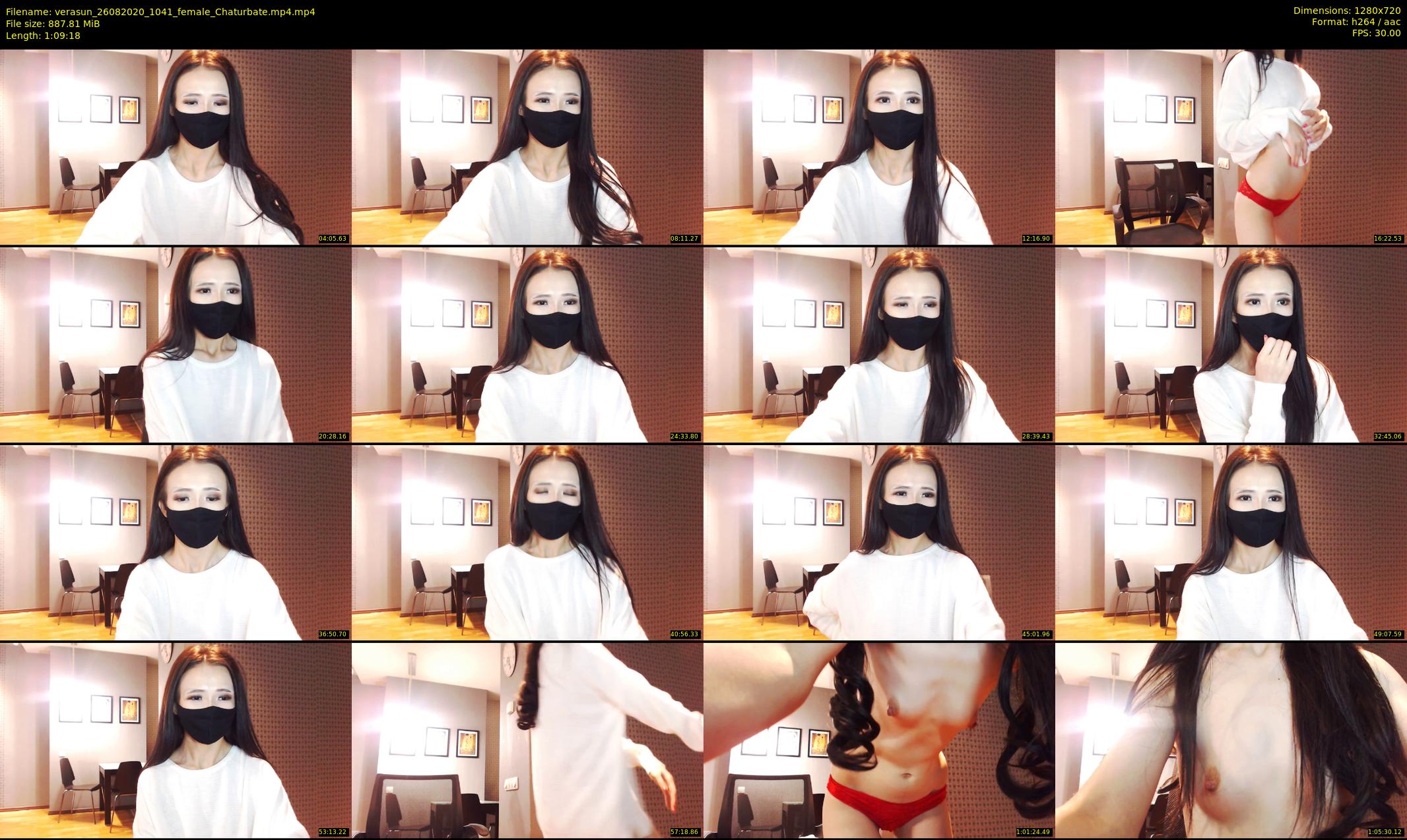 verasun — 70 minute Chaturbate female cam show recording, 720p, Aug 26, 2020