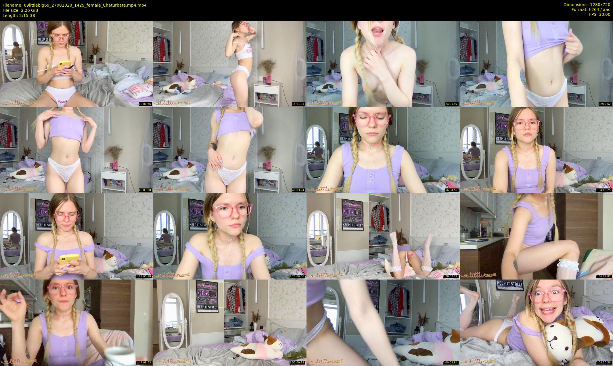 69littlebig69 — 136 minute Chaturbate couple cam show recording, 720p, Aug 27, 2020
