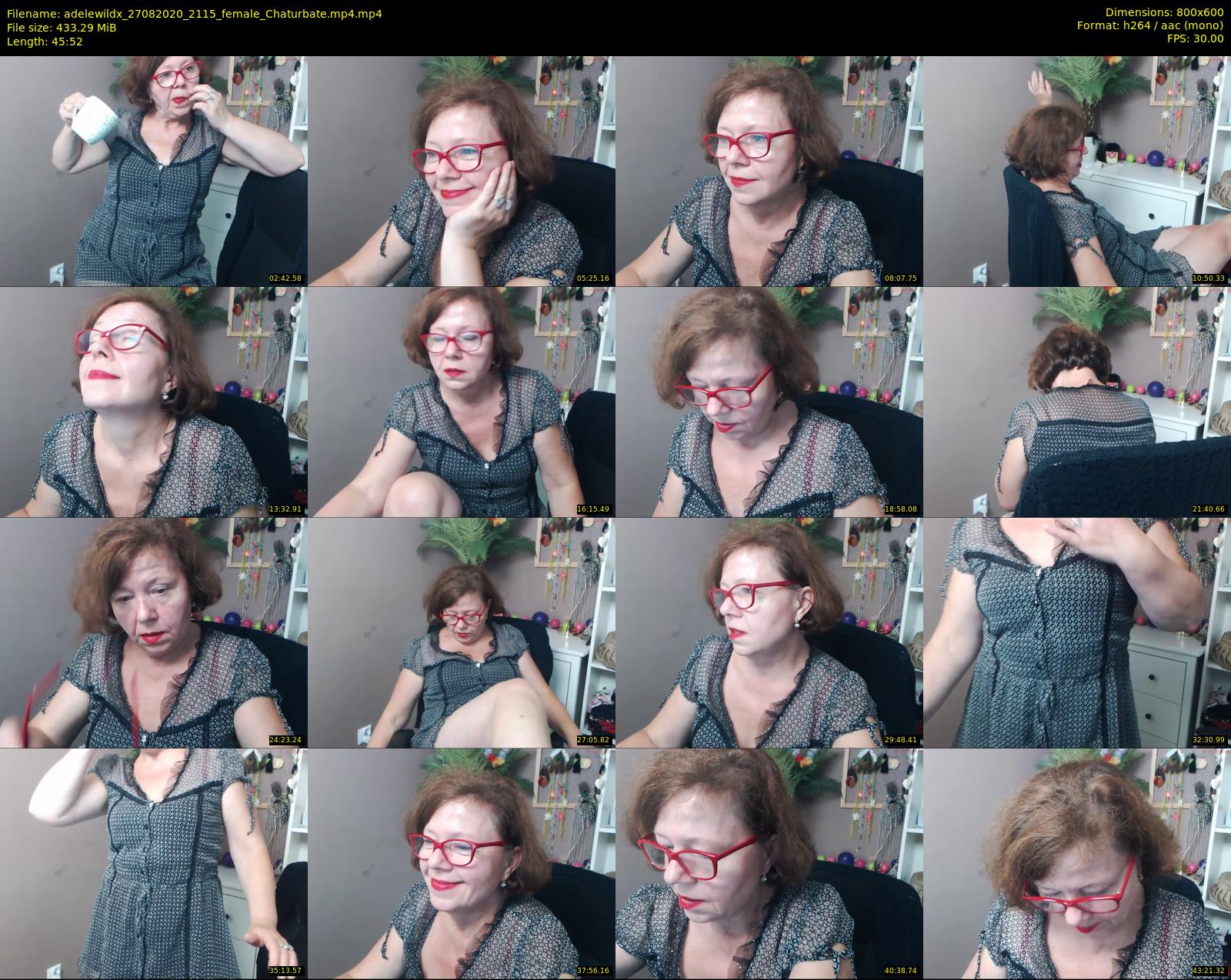 adelewildx — 46 minute Chaturbate female cam show recording, 480p, Aug 27, 2020